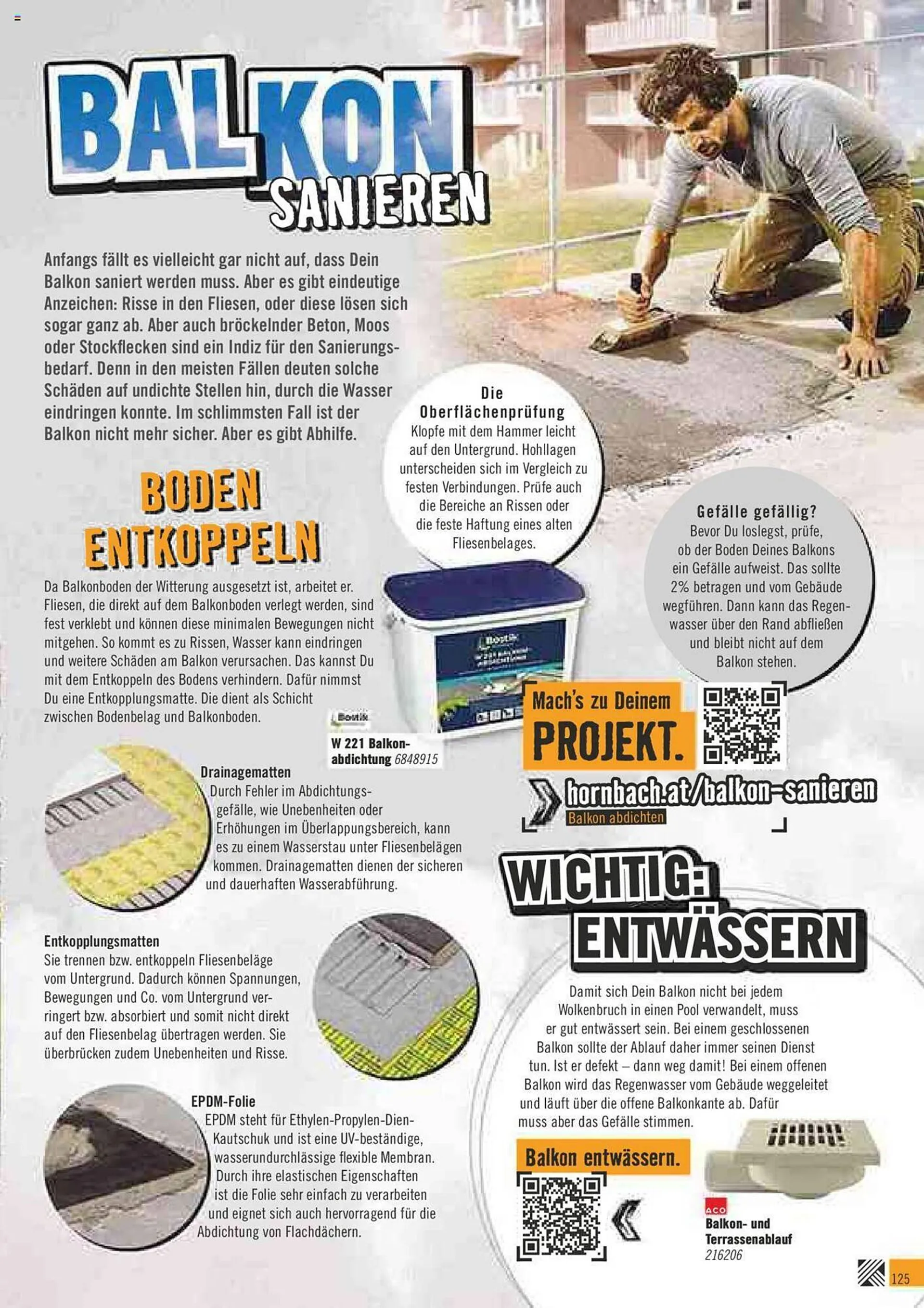 Hornbach Flugblatt von 16. März bis 29. September 2023 - Flugblätt seite  125