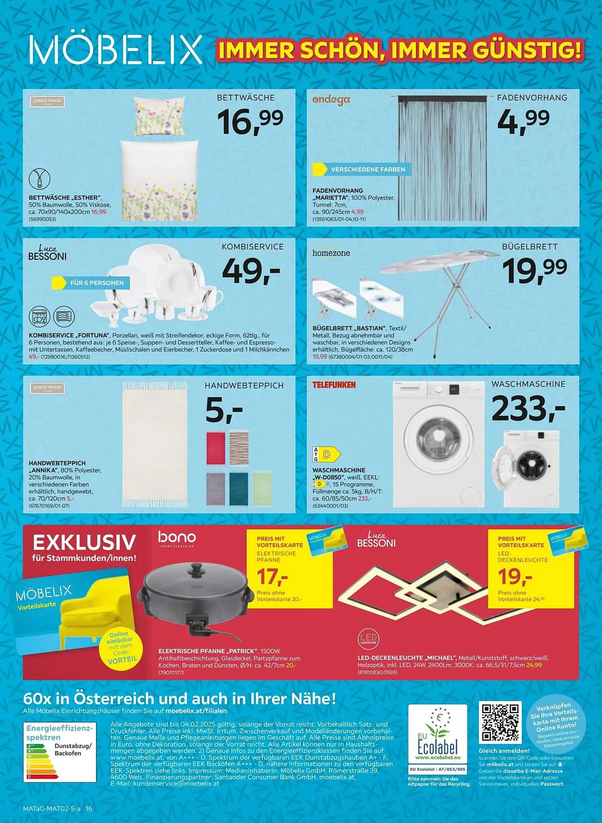 Möbelix Flugblatt von 27. Jänner bis 5. Februar 2025 - Flugblätt seite  16