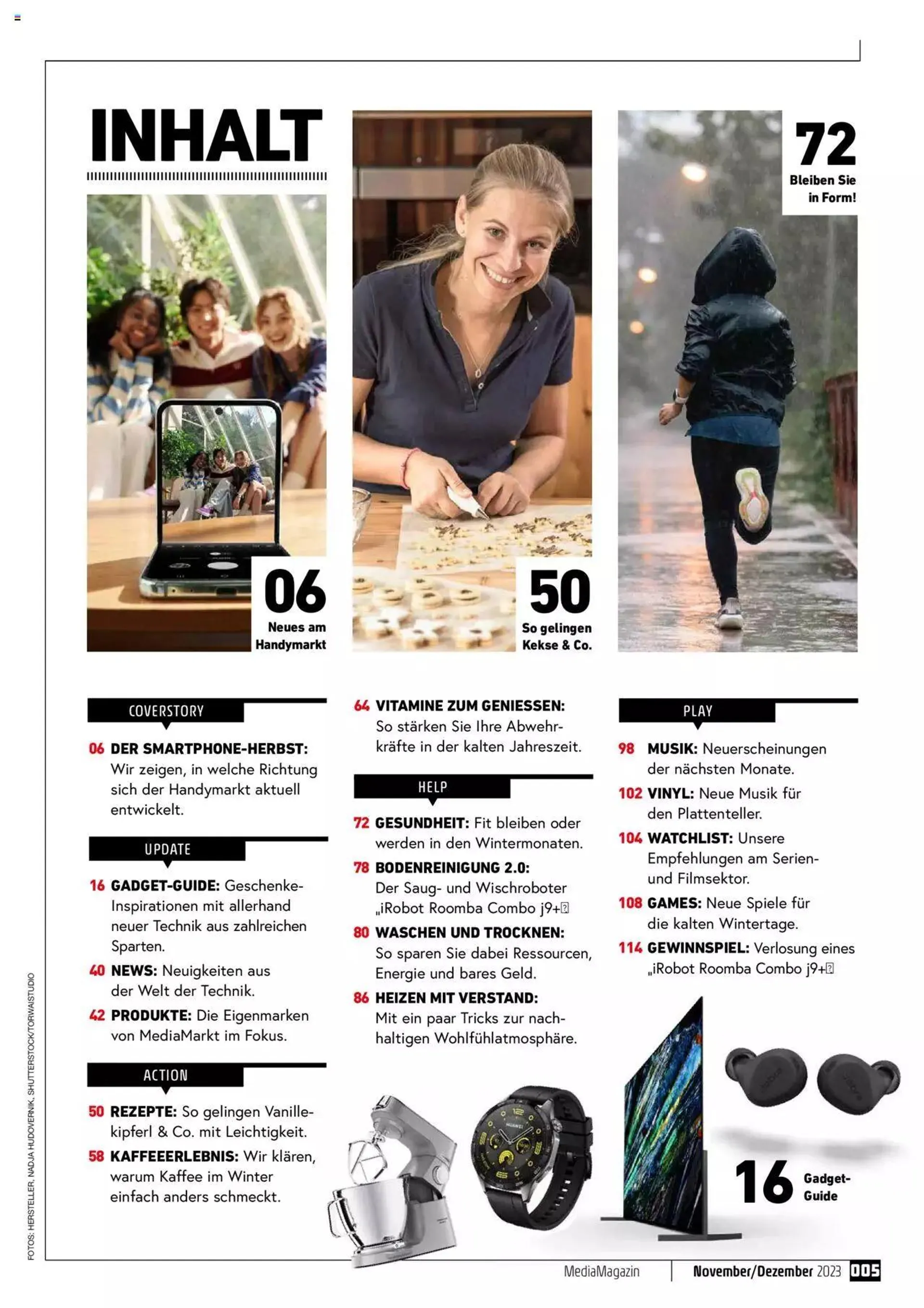 Media Markt Angebote von 1. November bis 31. Dezember 2023 - Flugblätt seite  5