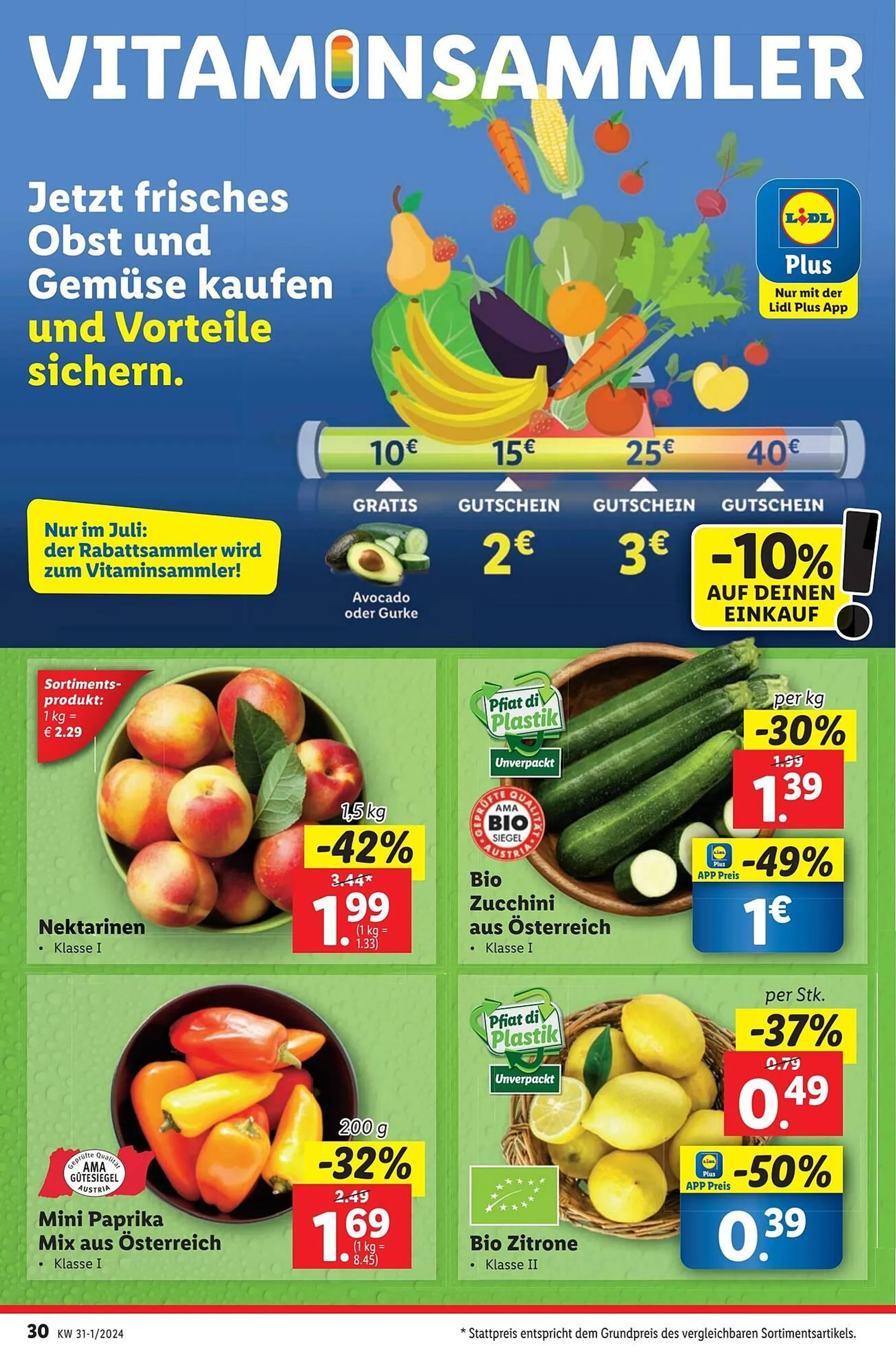 Lidl Flugblatt von 24. Juli bis 31. Juli 2024 - Flugblätt seite  34