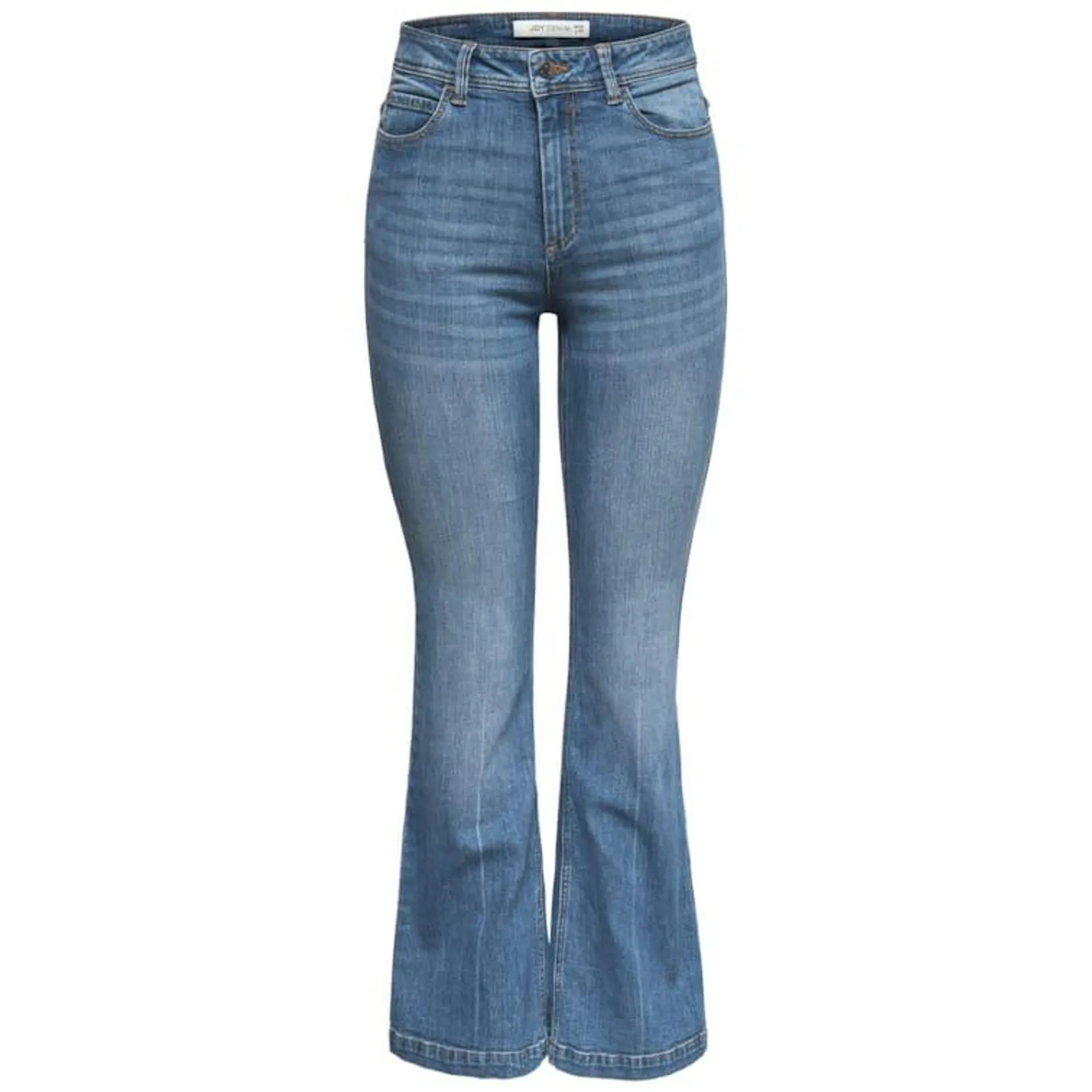 Jacqueline de Yong JDY Damen Flare Jeans Super Stretch Denim Schlaghose JDYFLORA