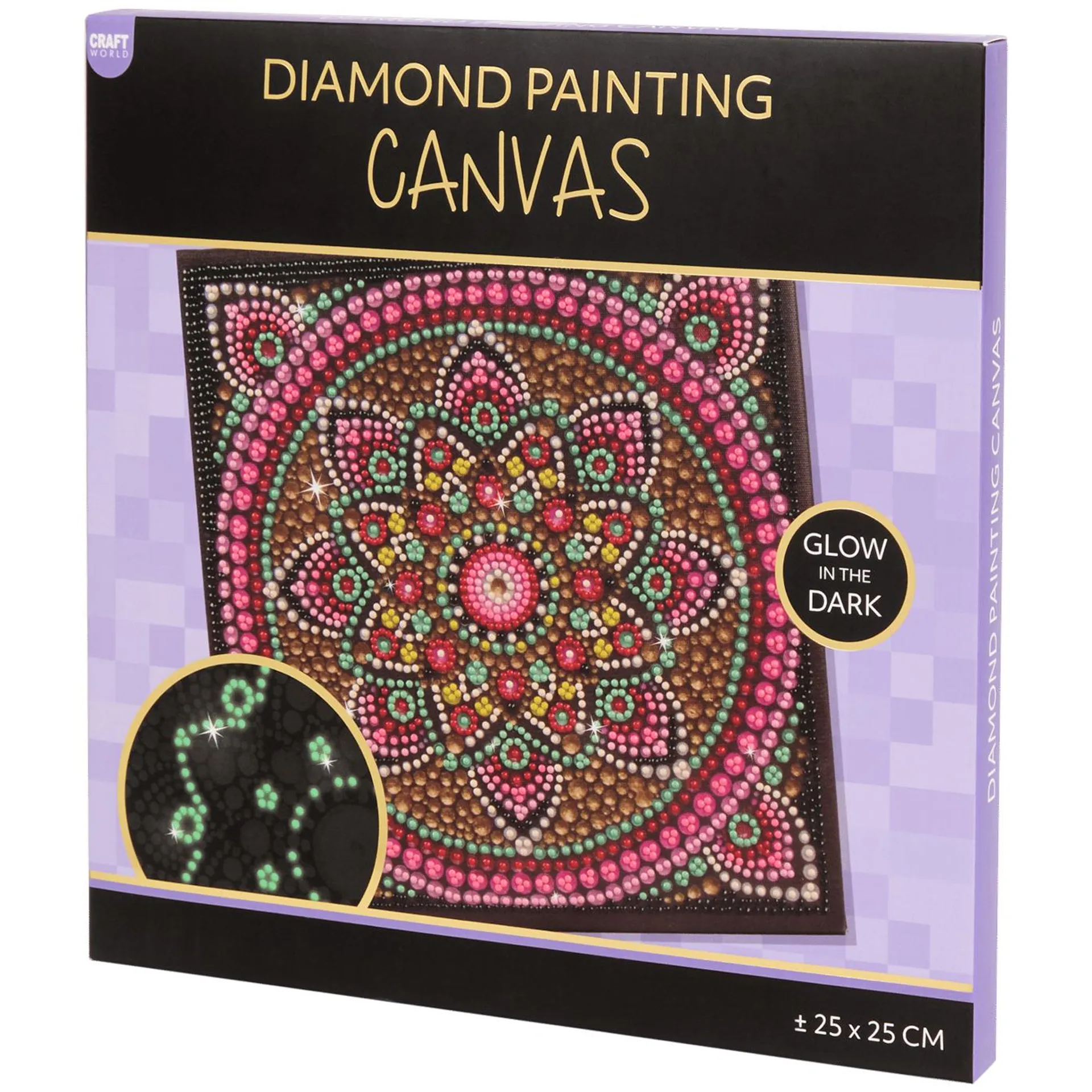 Glow-in-the-dark Diamond Painting