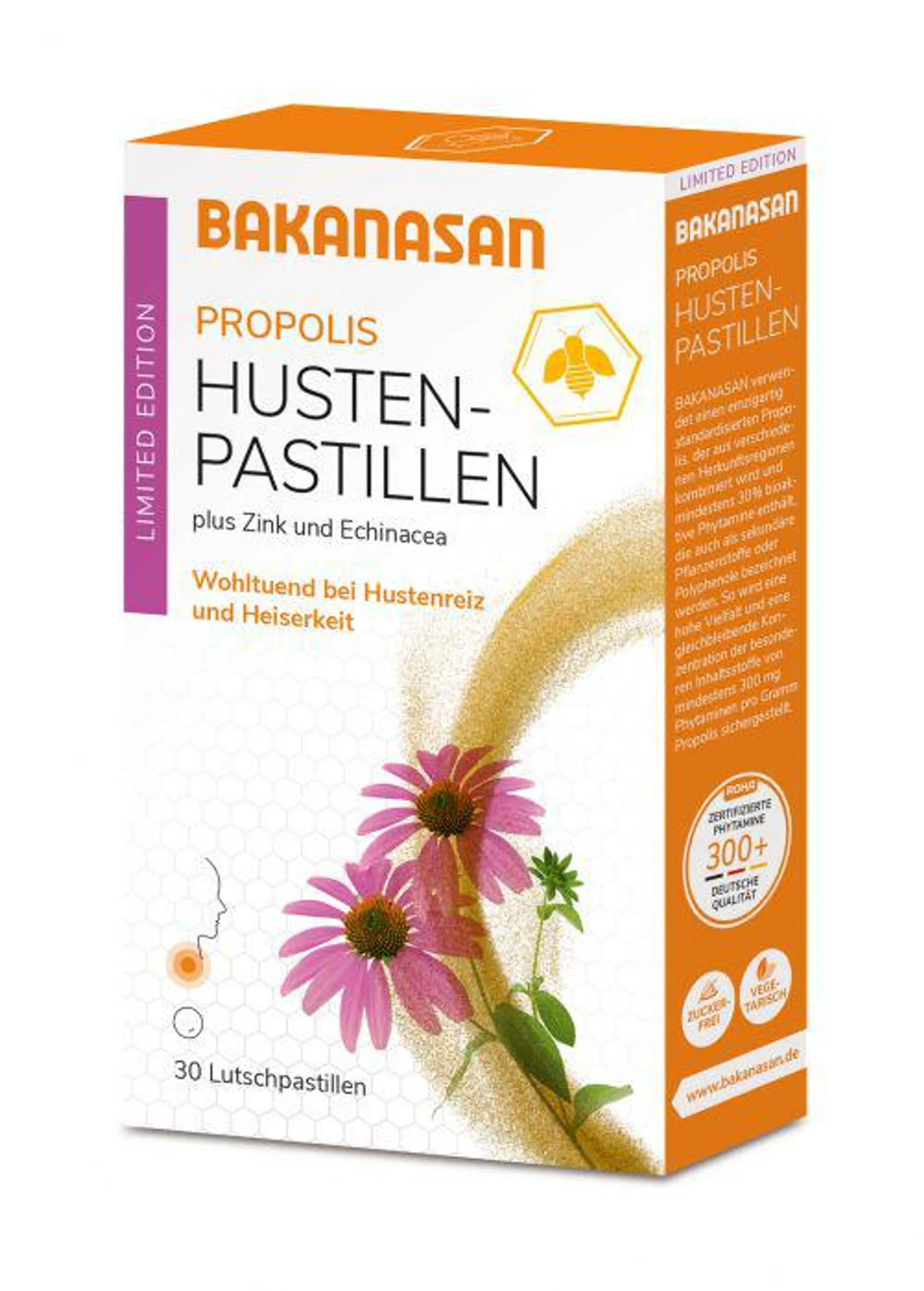 Bakanasan Propolis Husten-Pastillen limited edition 30St