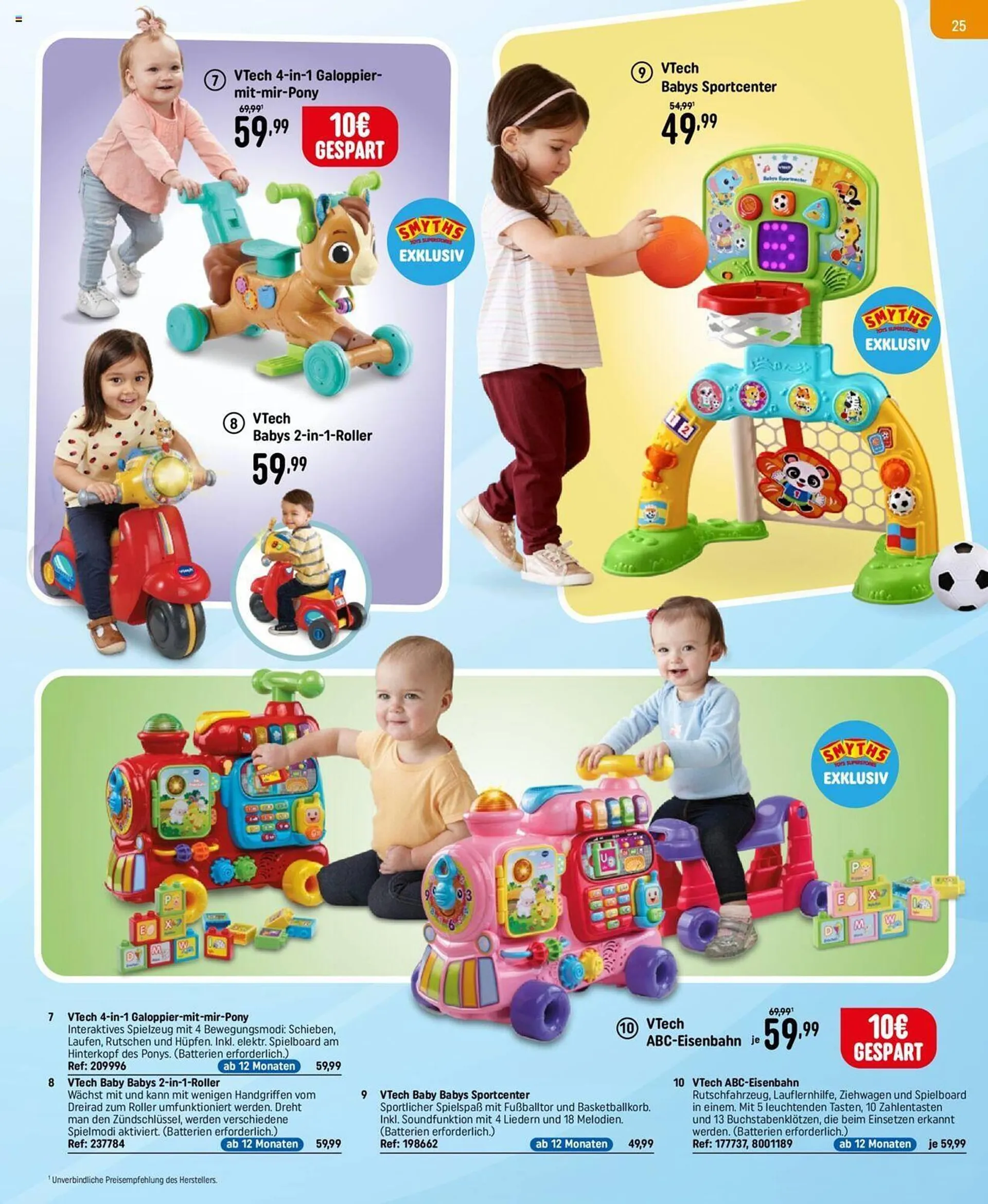 Smyths Toys Flugblatt von 25. September bis 13. Dezember 2024 - Flugblätt seite  25