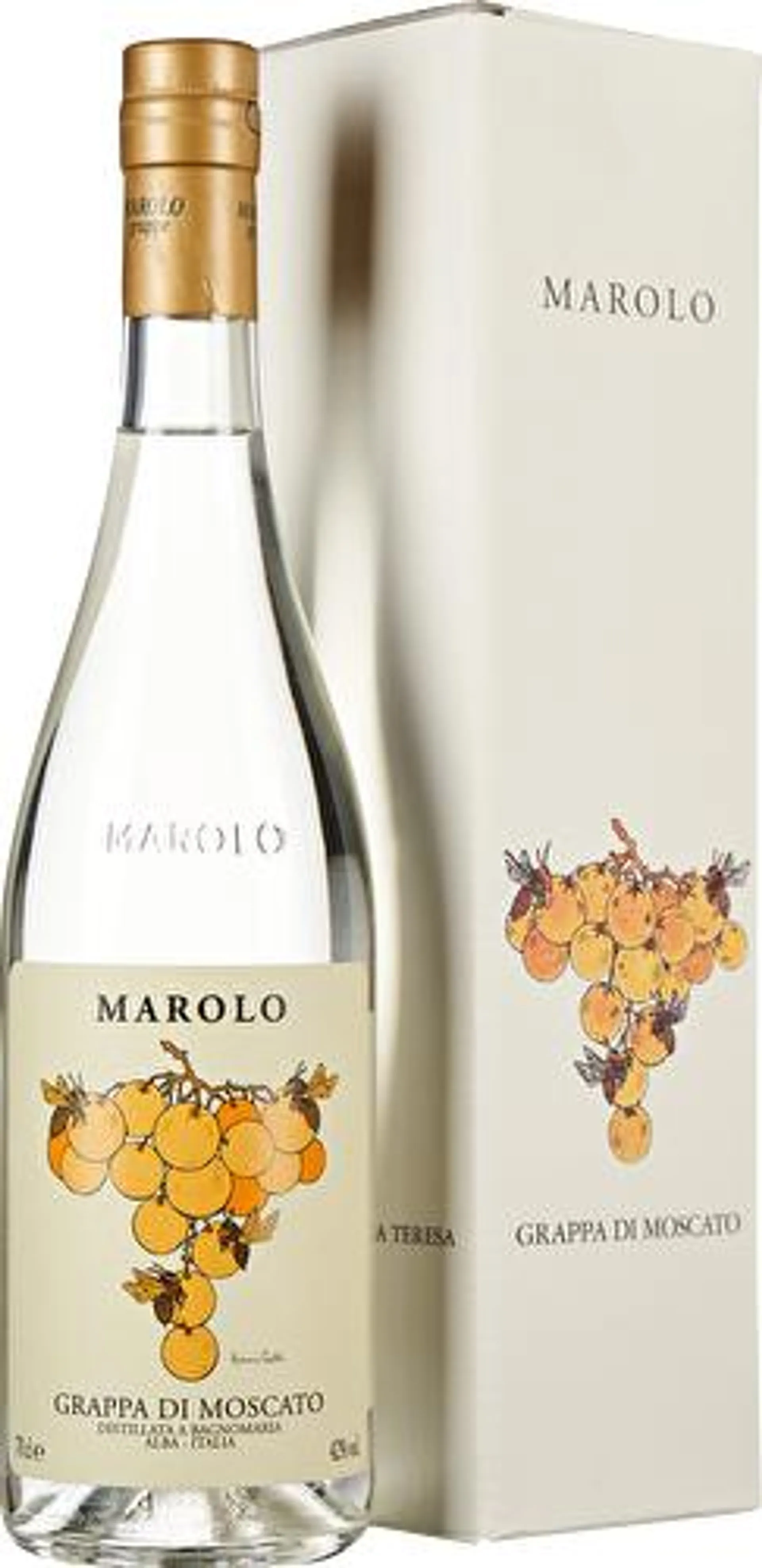 Grappa di Moscato 0,7 Liter im Geschenkkarton