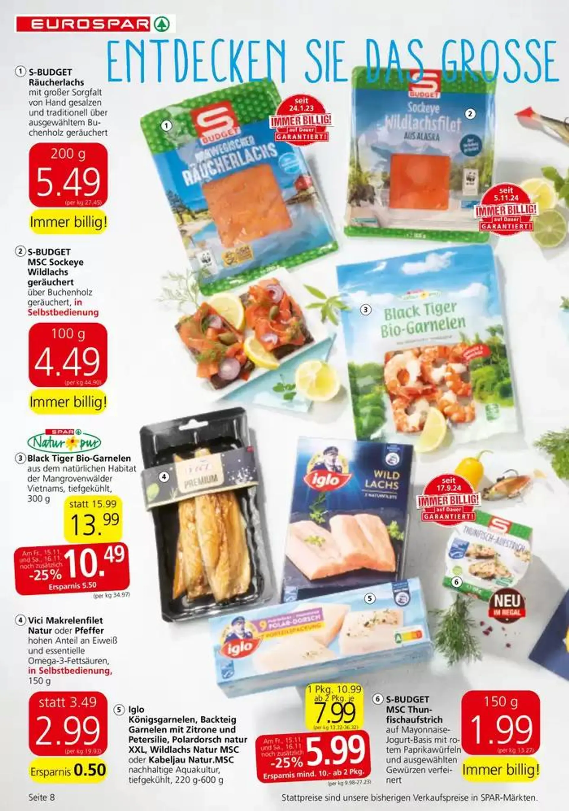 Tolles Angebot für Schnäppchenjäger von 13. November bis 27. November 2024 - Flugblätt seite  8