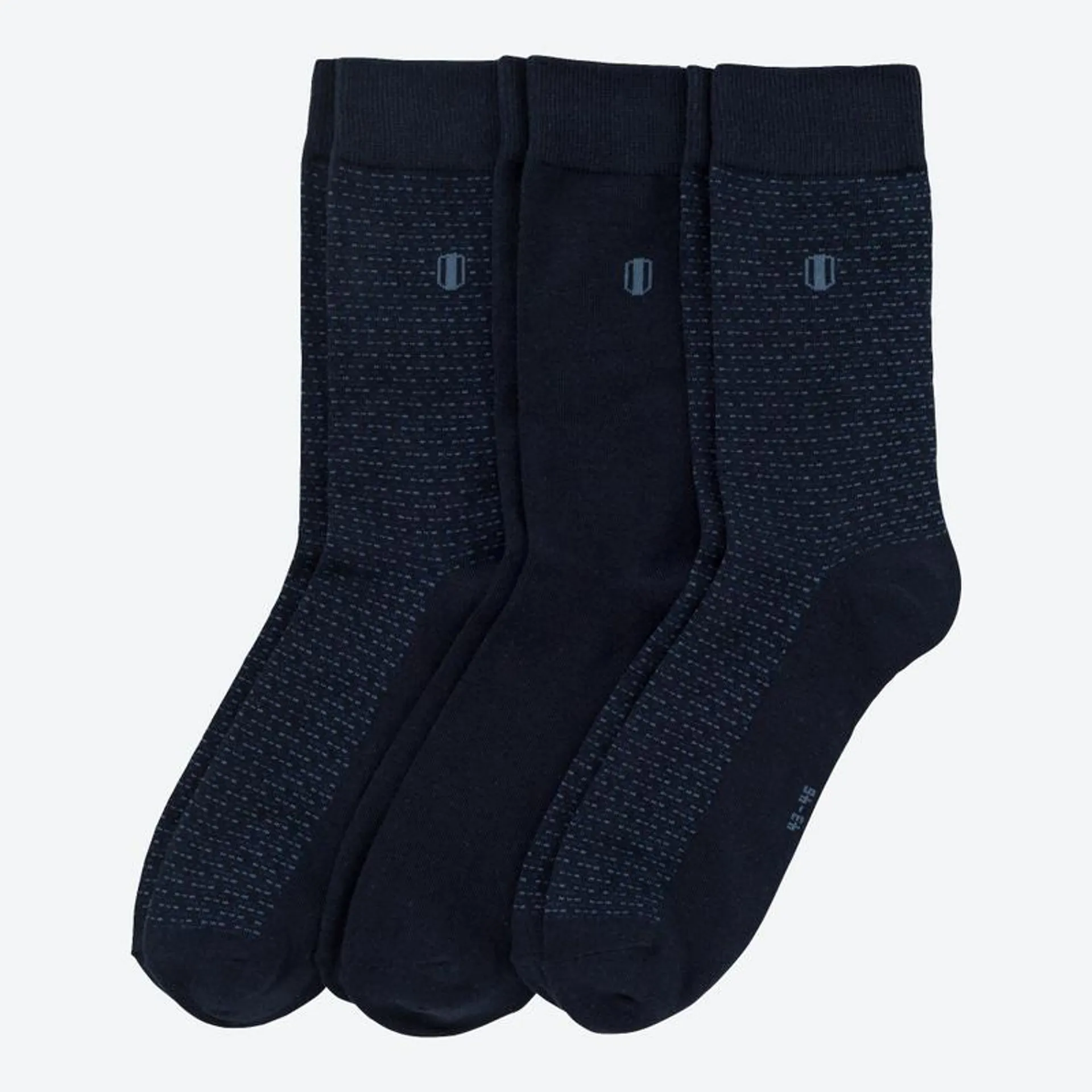 Herren-Socken, 3er-Pack