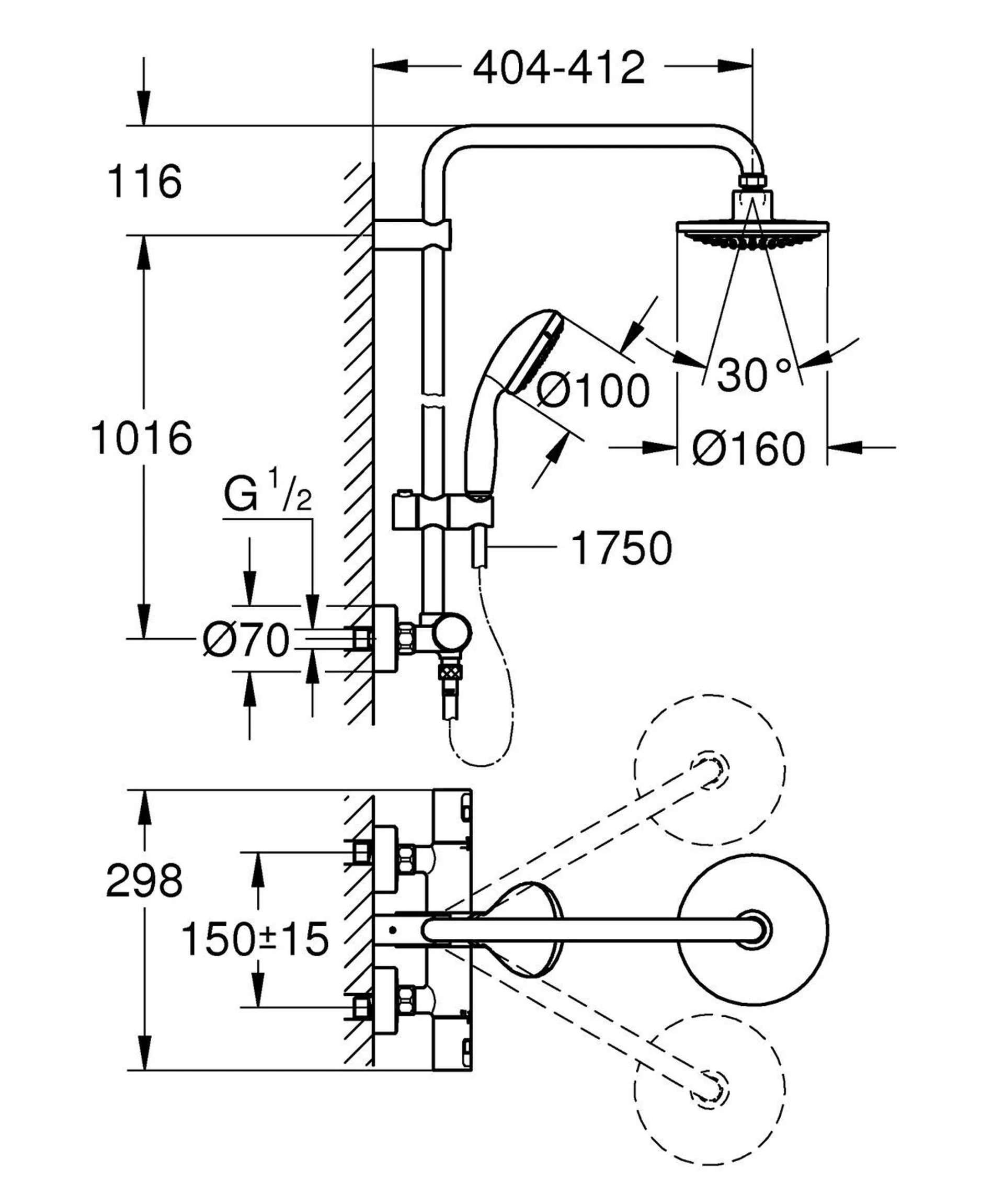 Grohe Brausegarnitur