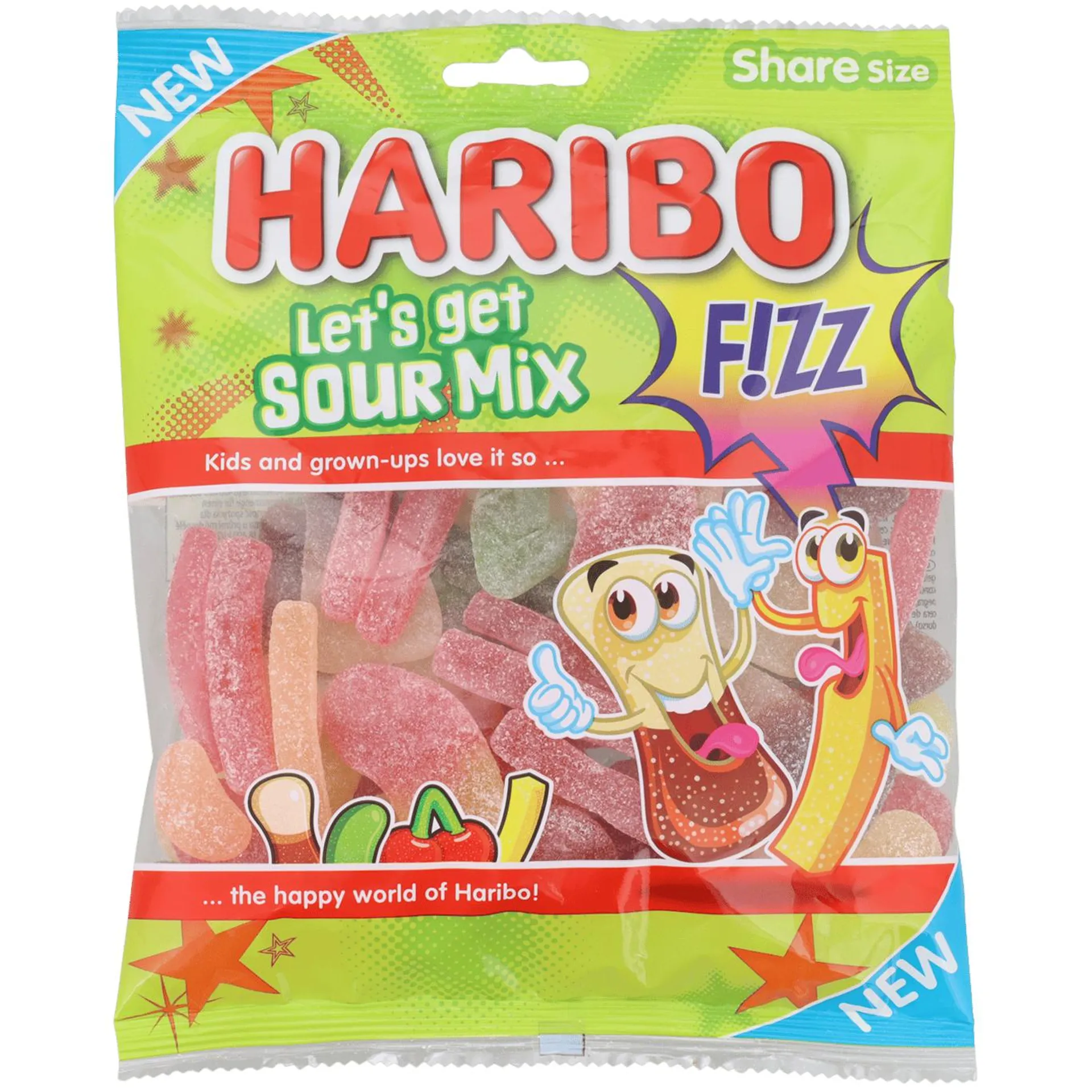 Haribo Let's Get Sour Mix