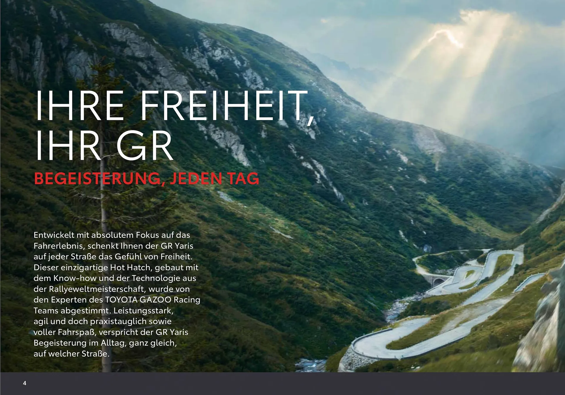 Toyota GR Yaris Flugblatt von 11. Juli bis 10. Jänner 2025 - Flugblätt seite  4
