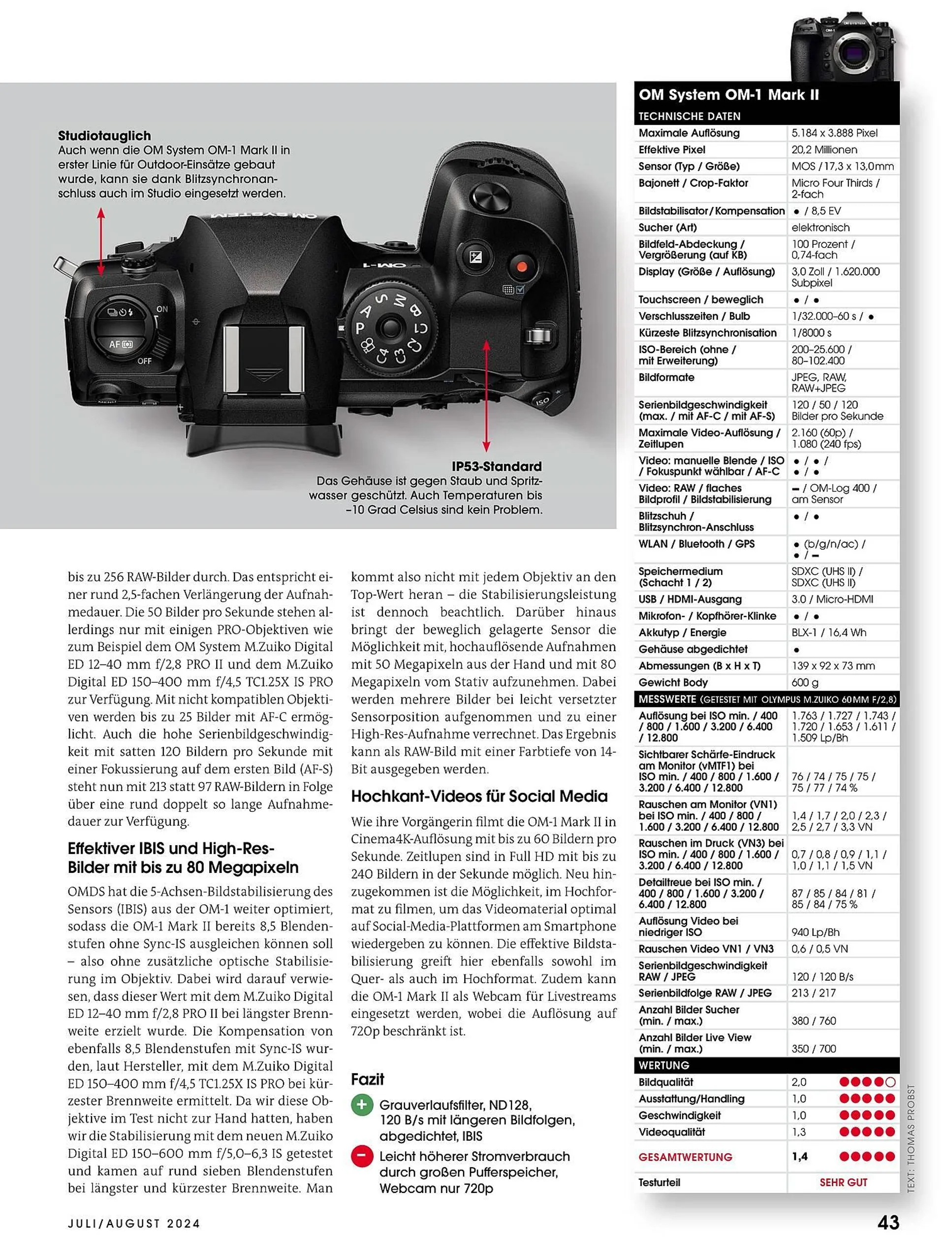 RINGFOTO Flugblatt von 1. Juli bis 31. August 2024 - Flugblätt seite  43