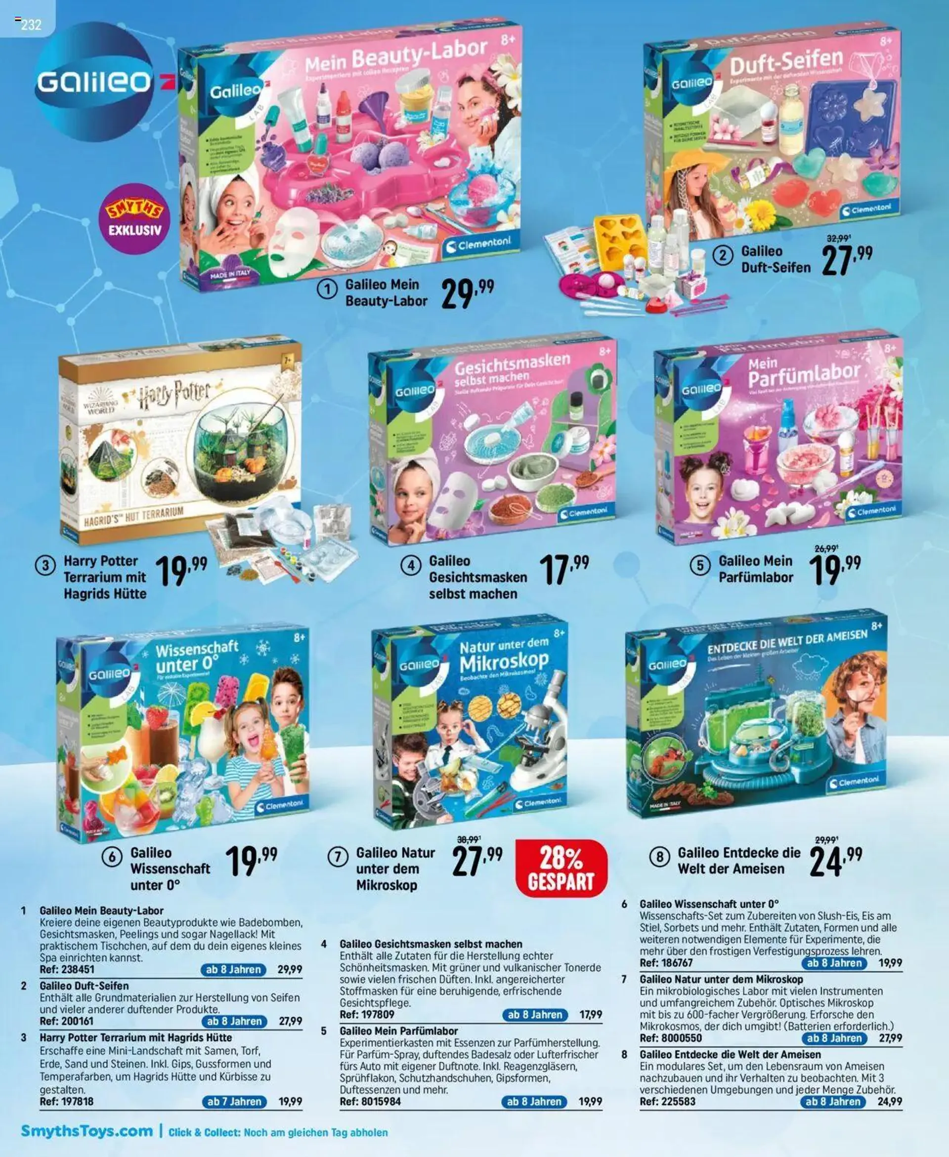 Smyths Toys Angebote von 25. September bis 13. Dezember 2024 - Flugblätt seite  232