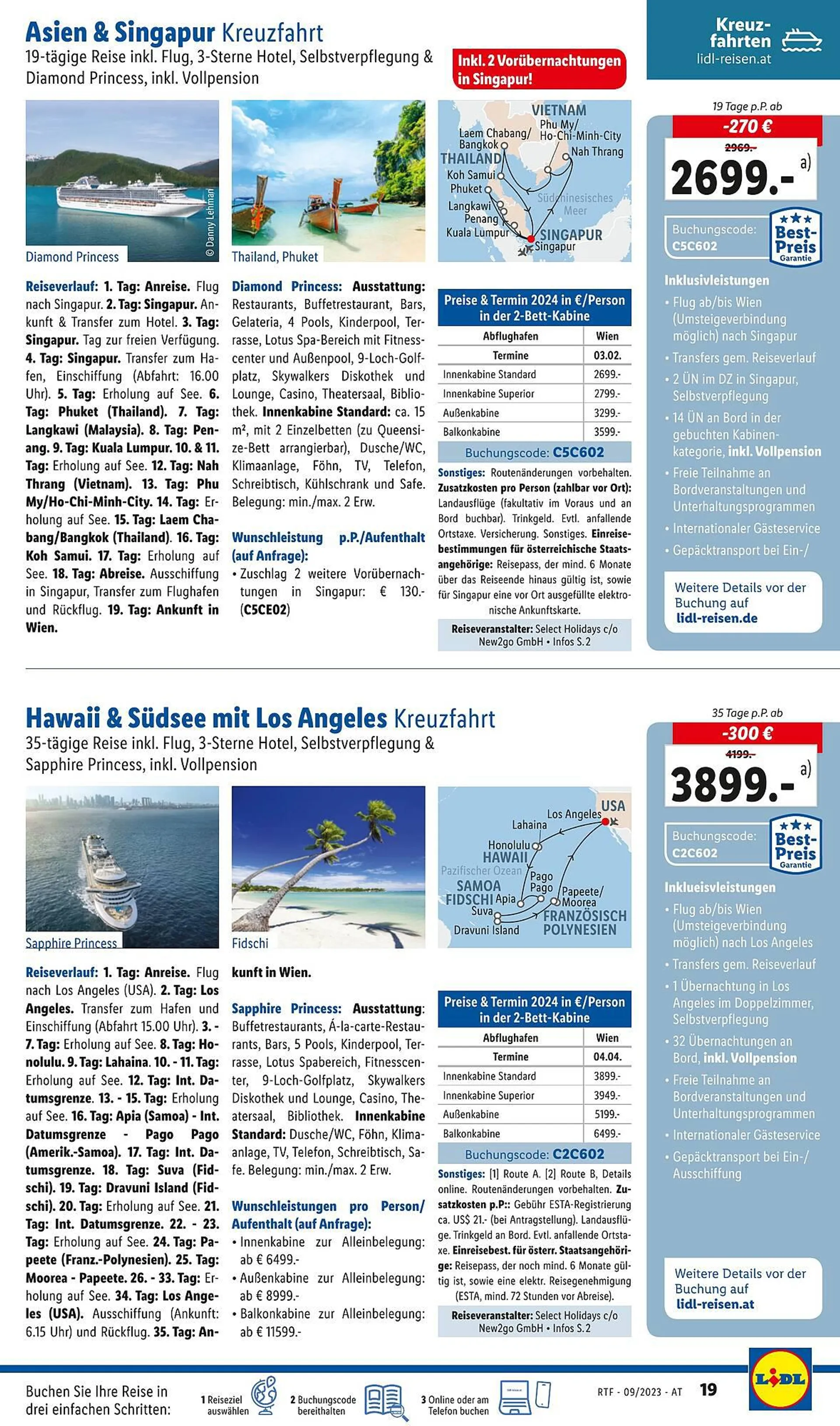 Lidl Flugblatt von 13. September bis 30. September 2023 - Flugblätt seite  19