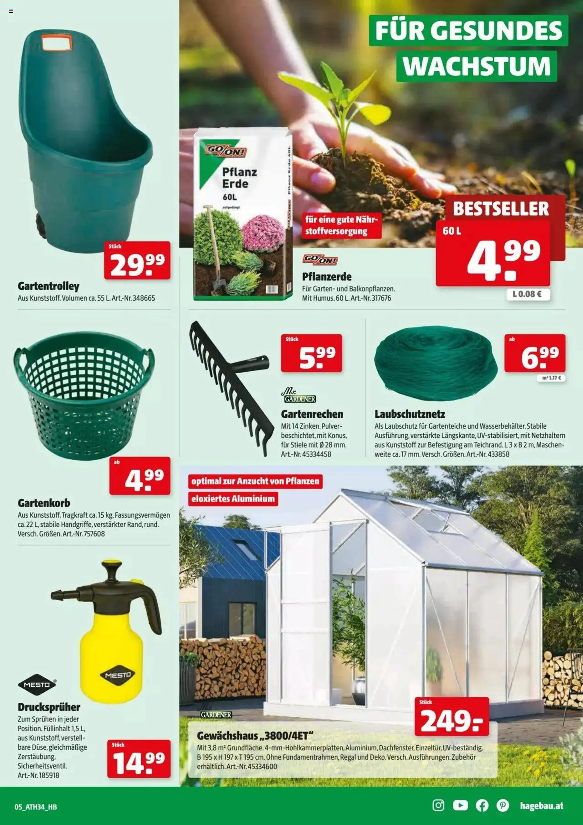 Hagebau Flugblatt von 28. September bis 7. Oktober 2023 - Flugblätt seite  5