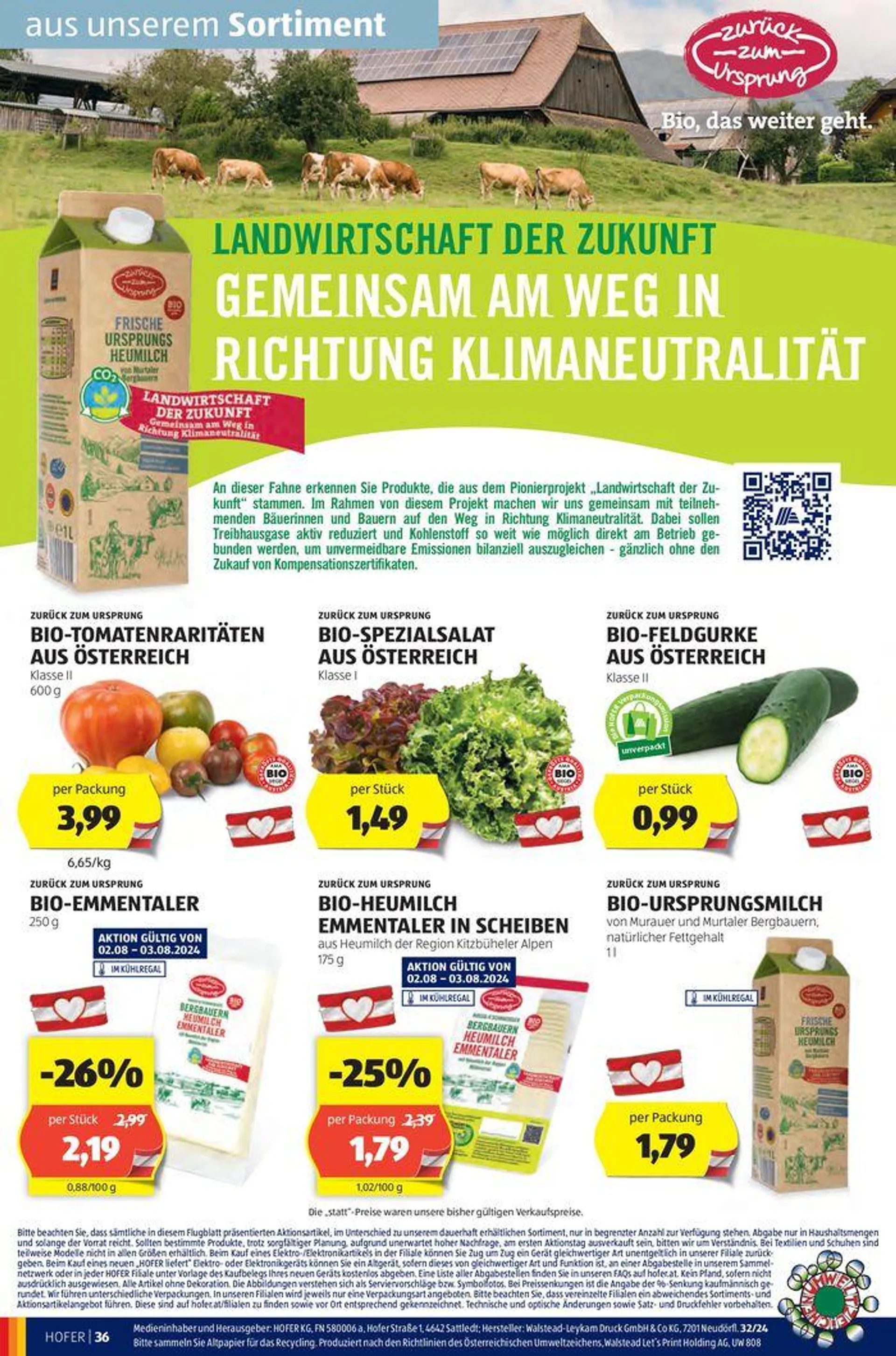 Blättern Sie online im HOFER Flugblatt von 31. Juli bis 14. August 2024 - Flugblätt seite  40