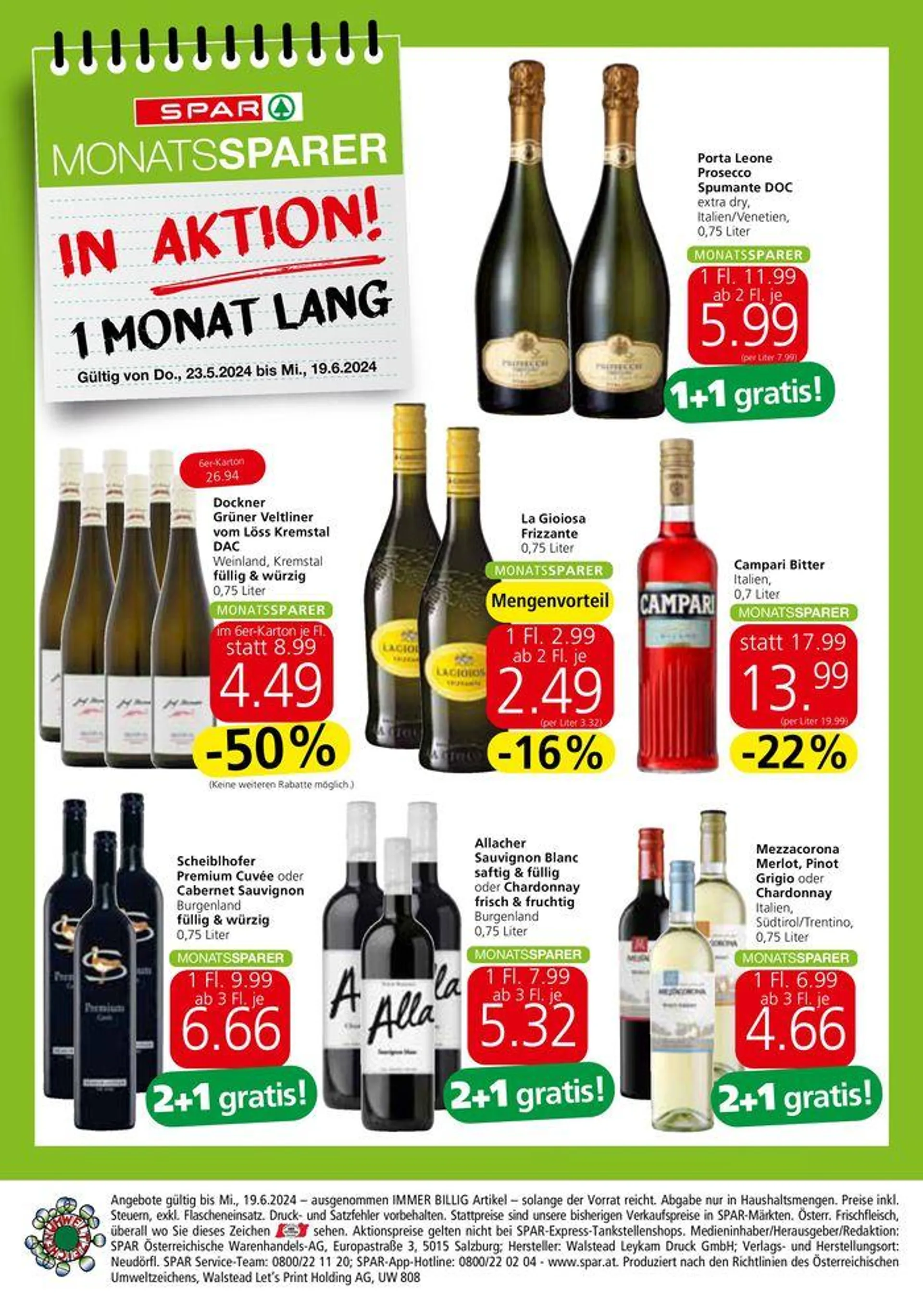 Spar flugblatt von 22. Mai bis 5. Juni 2024 - Flugblätt seite  4