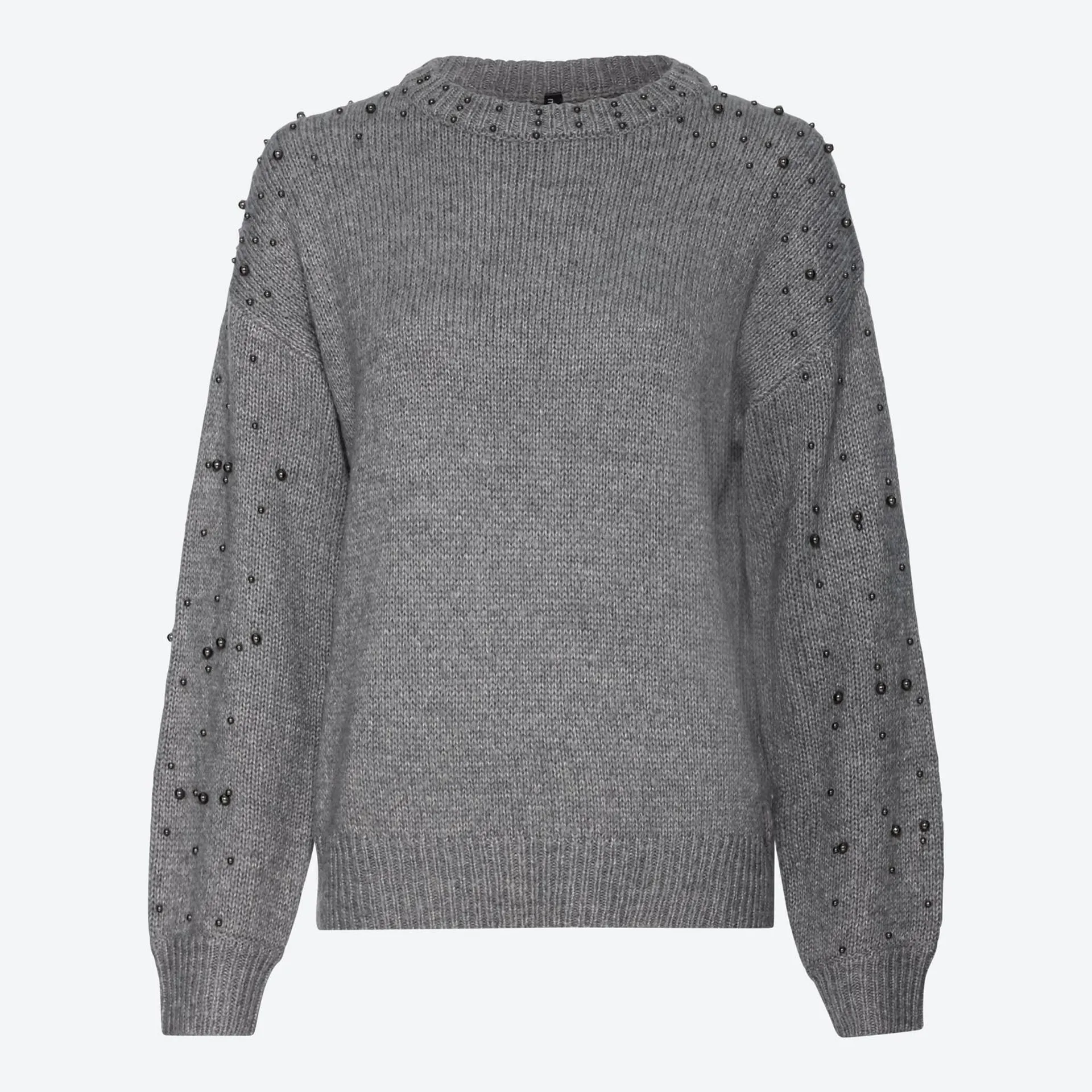 Damen-Pullover mit Perlen