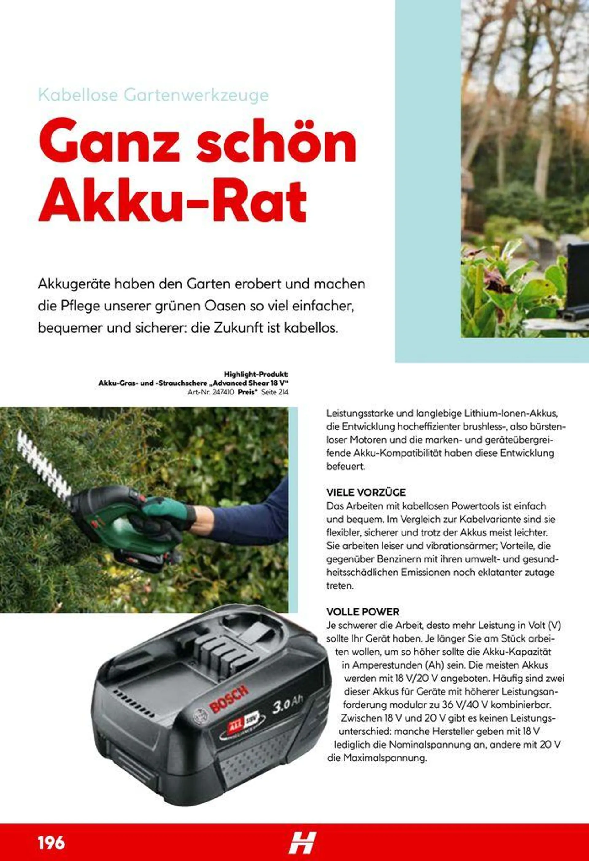 Gartenkatalog 2024 von 28. Mai bis 31. Dezember 2024 - Flugblätt seite  196