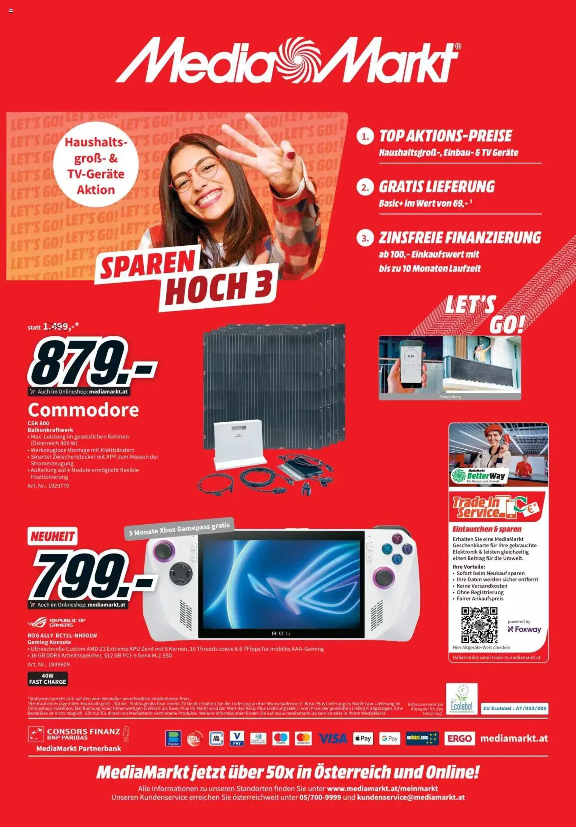 Media Markt Angebote von 1. Oktober bis 31. Oktober 2023 - Flugblätt seite  1