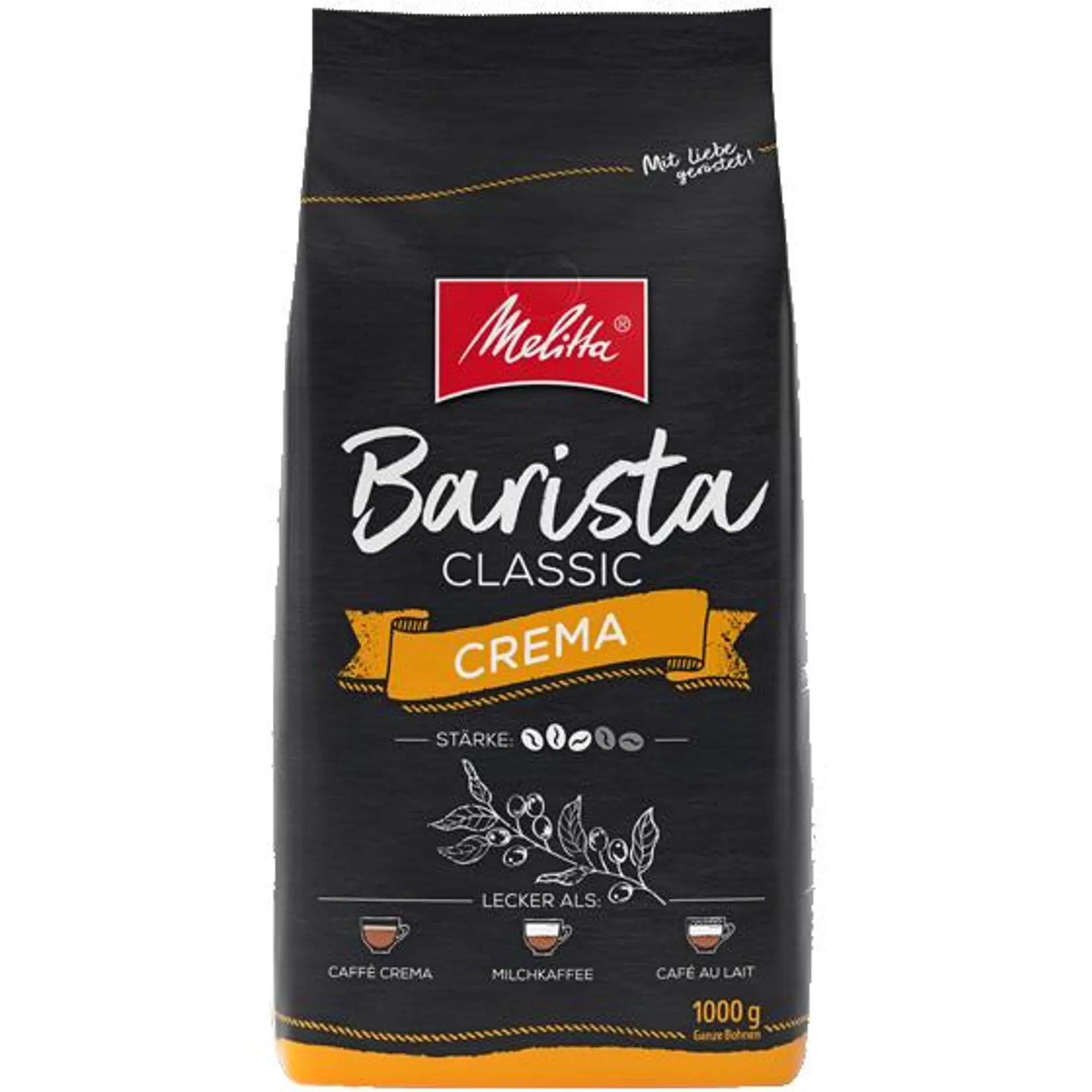 Melitta® Barista Crema, Kaffeebohnen, 1000g