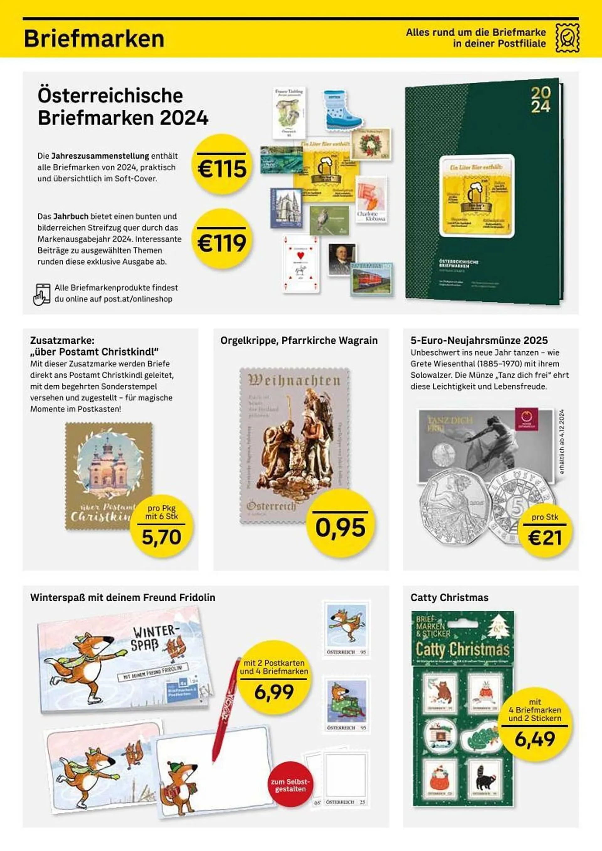 Post Flugblatt von 2. Dezember bis 22. Dezember 2024 - Flugblätt seite  3