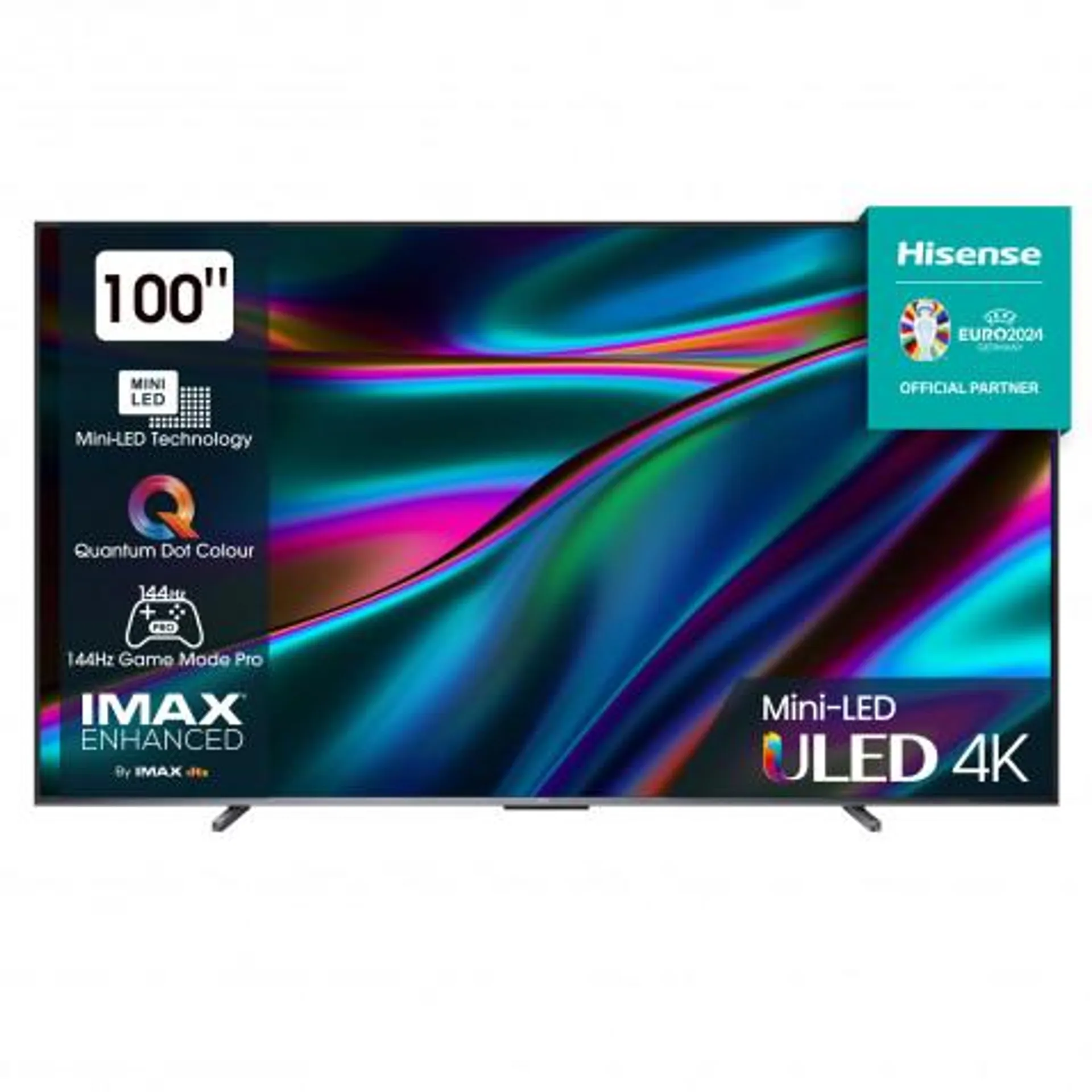 Hisense 100U7KQ Quantum Mini LED ULED 4K TV 253 cm (100")