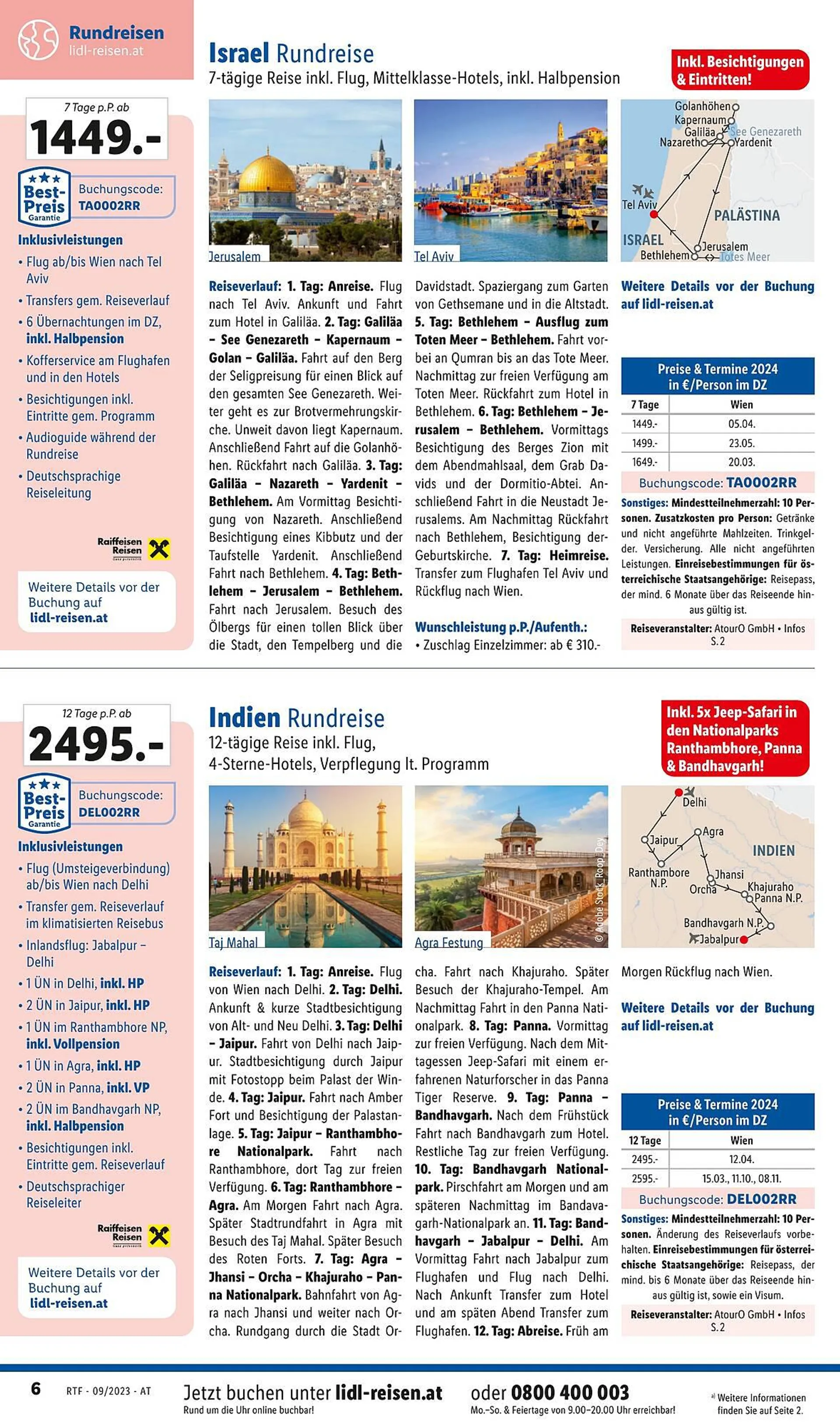 Lidl Flugblatt von 13. September bis 30. September 2023 - Flugblätt seite  6