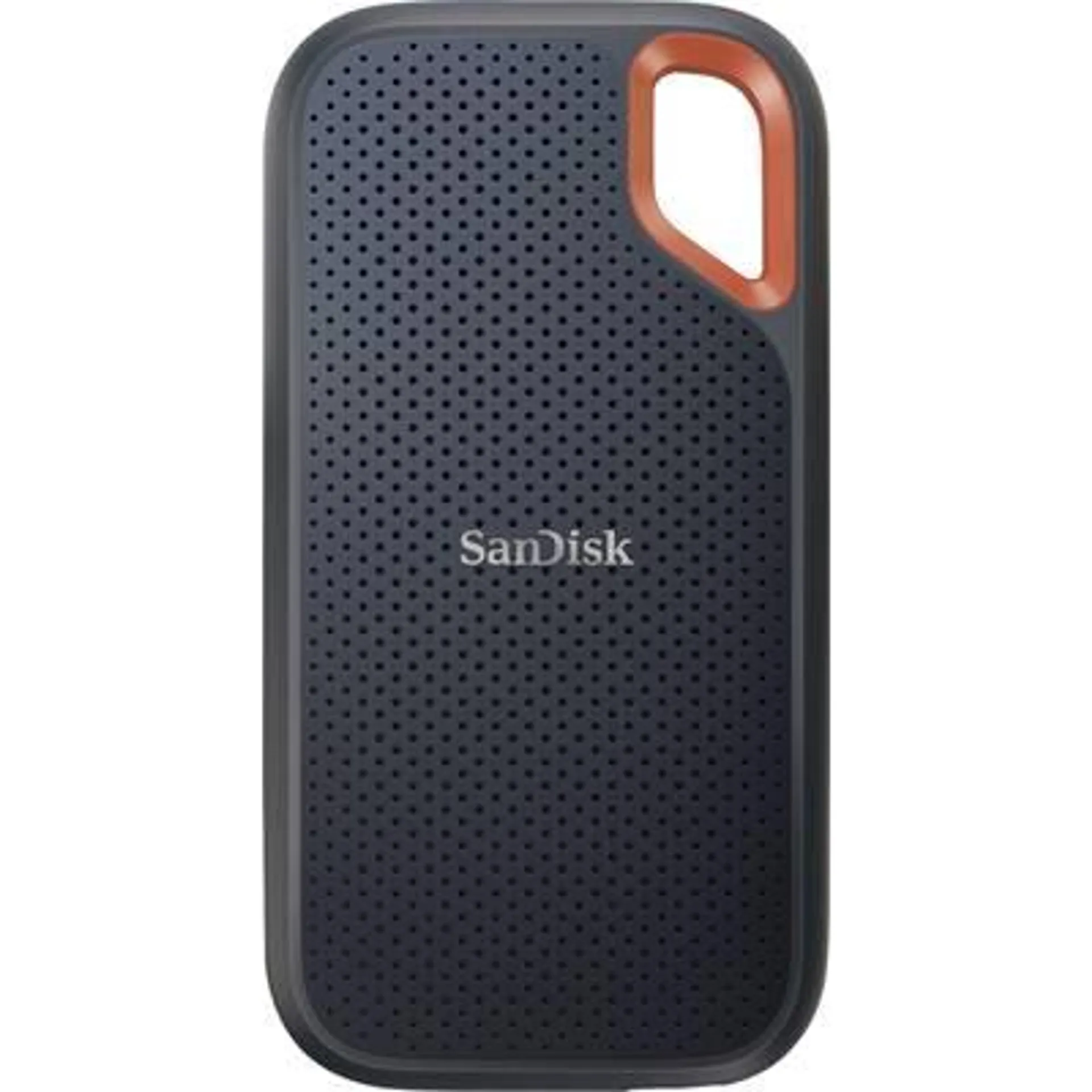 SanDisk Extreme® Portable 2 TB Externe SSD-Festplatte 6.35 cm (2.5 Zoll) USB 3.2 Gen 2 (USB 3.1) Schwarz, Orange SDSSDE