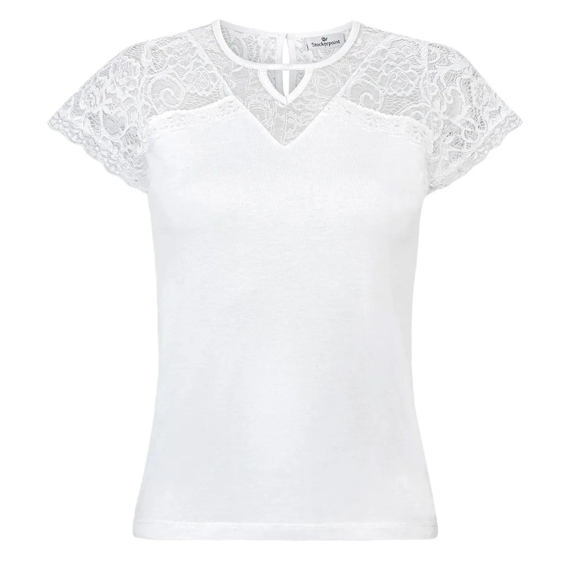 Damen Trachten Shirt “Fernanda”, Weiß