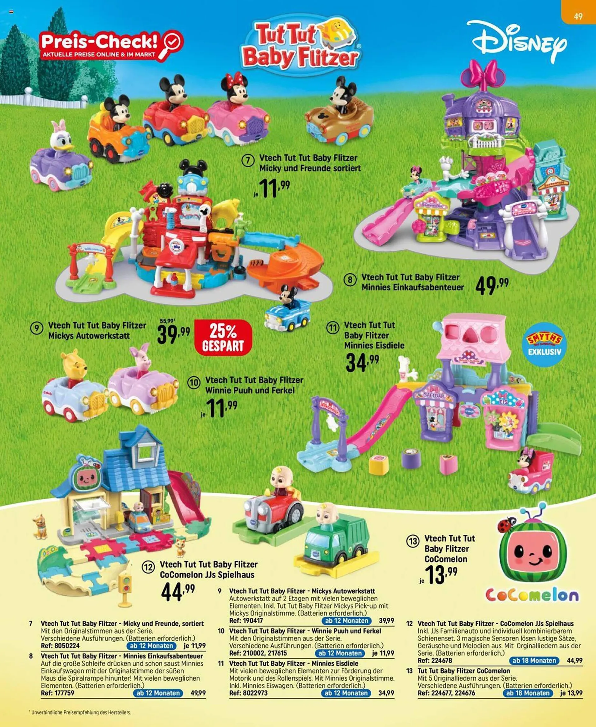 Smyths Toys Flugblatt von 29. September bis 14. Dezember 2023 - Flugblätt seite  49