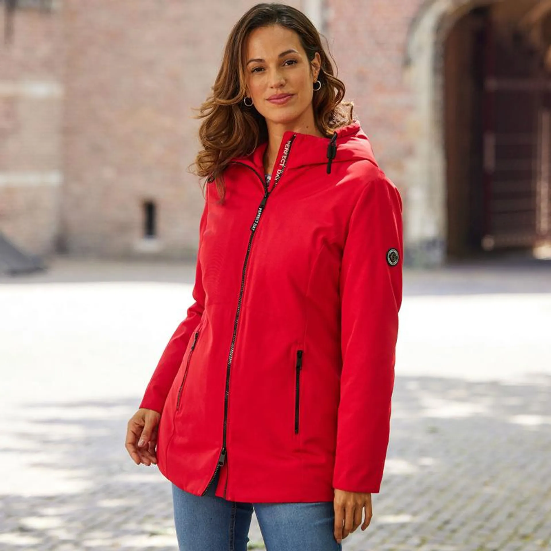 Damen-Jacke mit 2 Reißverschluss-Taschen