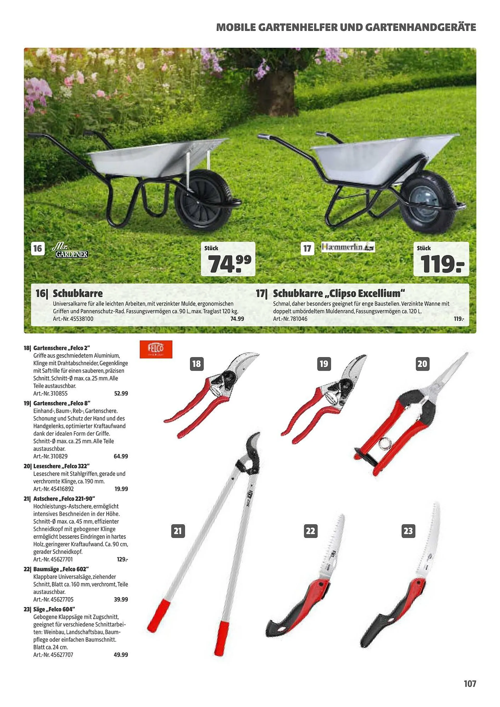 Liebmarkt Flugblatt von 9. Juni bis 31. August 2024 - Flugblätt seite  107