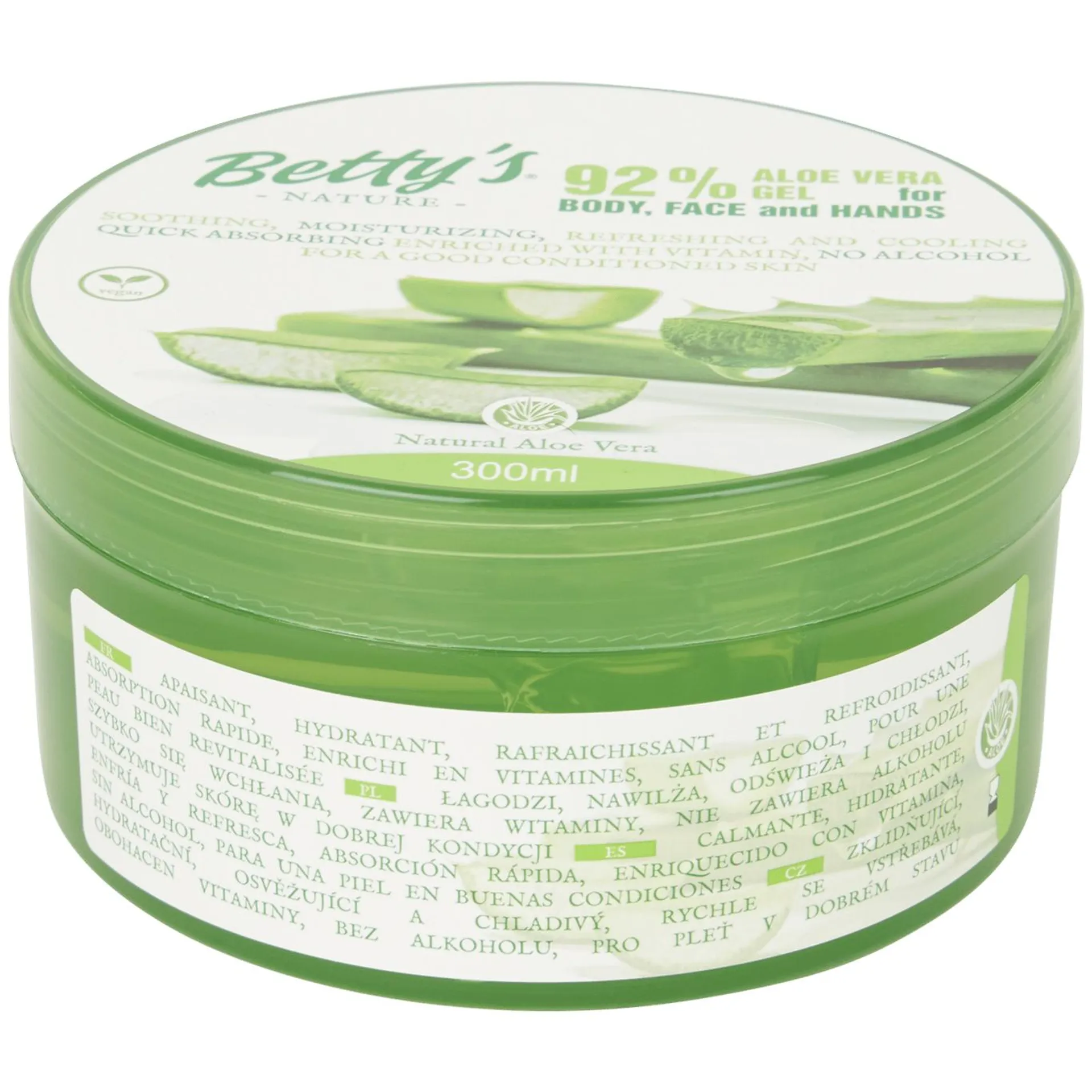 Betty's Nature Aloe Vera-Gel