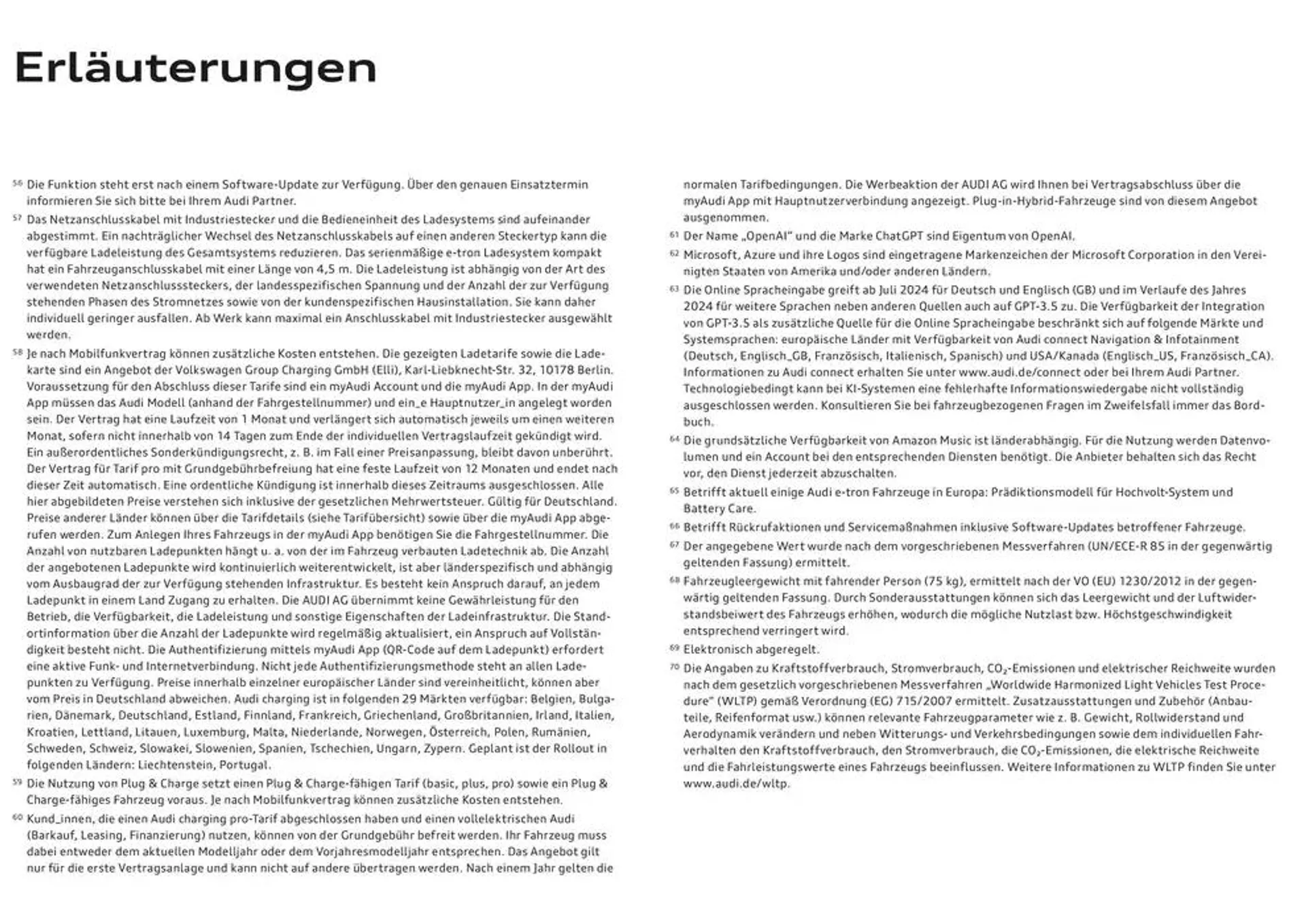 Audi RS e-tron GT von 20. November bis 20. November 2025 - Flugblätt seite  94