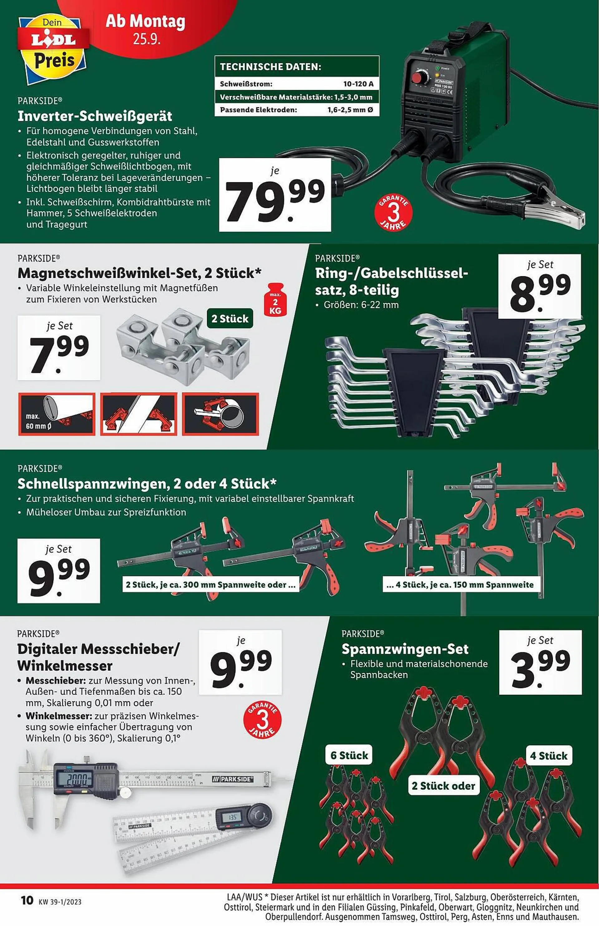 Lidl Flugblatt von 19. September bis 27. September 2023 - Flugblätt seite  10