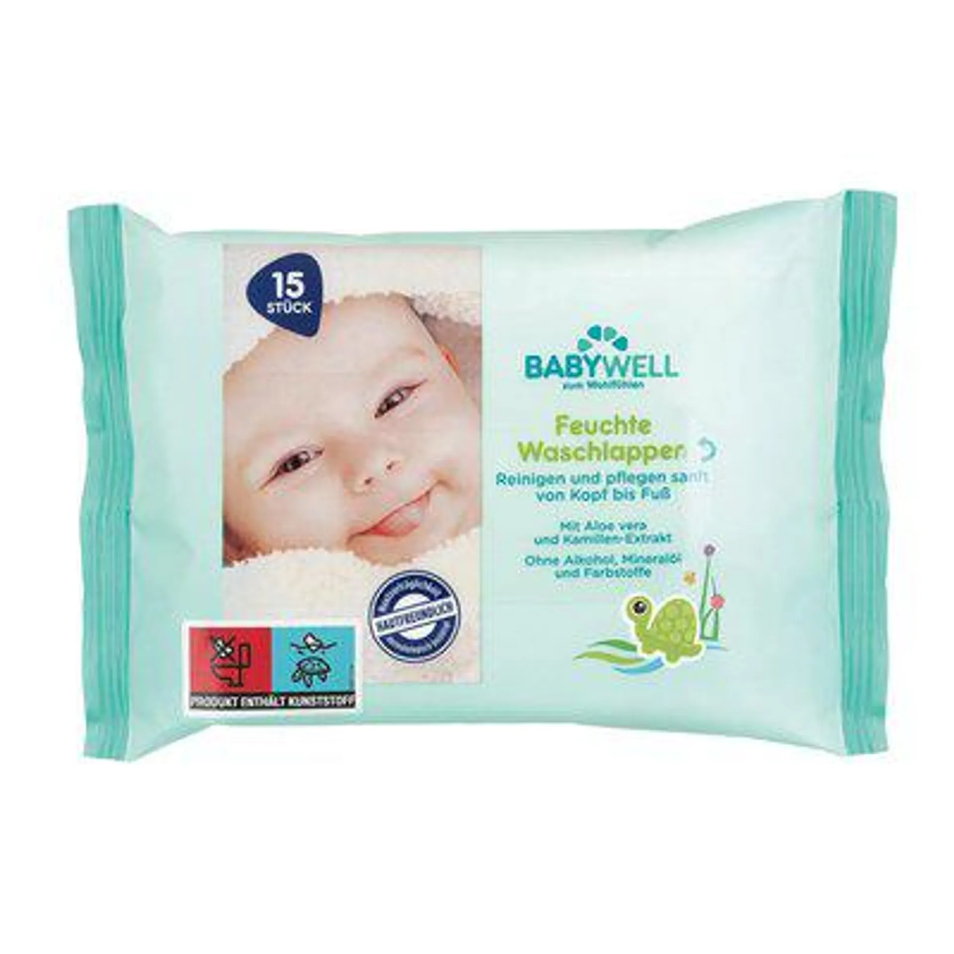 Babywell Feuchte Waschlappen