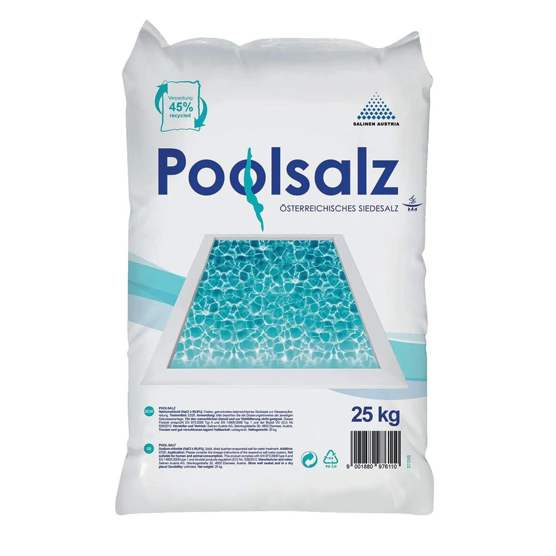 Poolsalz Siedesalz 25kg