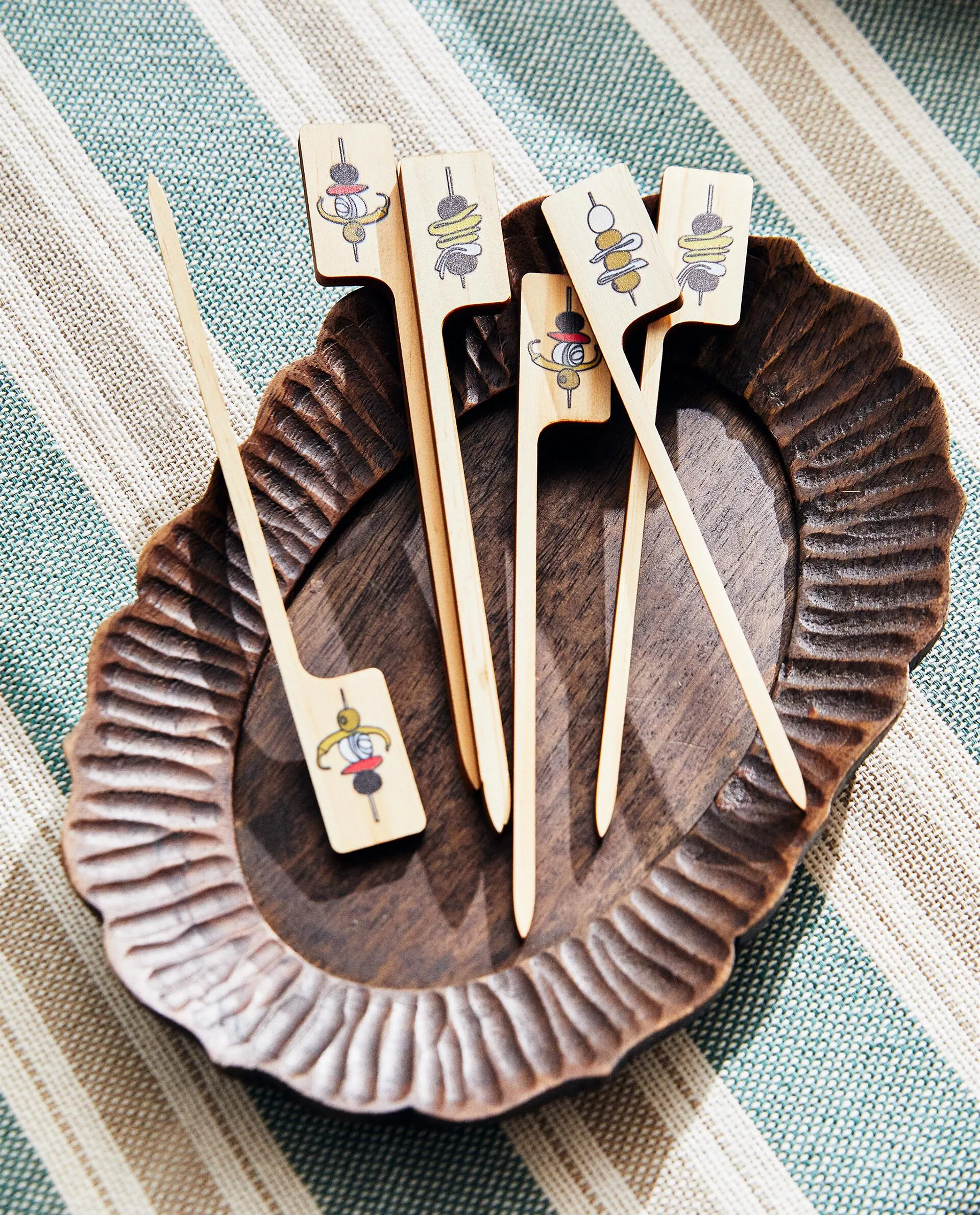 PACK OF WOODEN GILDA SKEWERS (PACK OF 24)