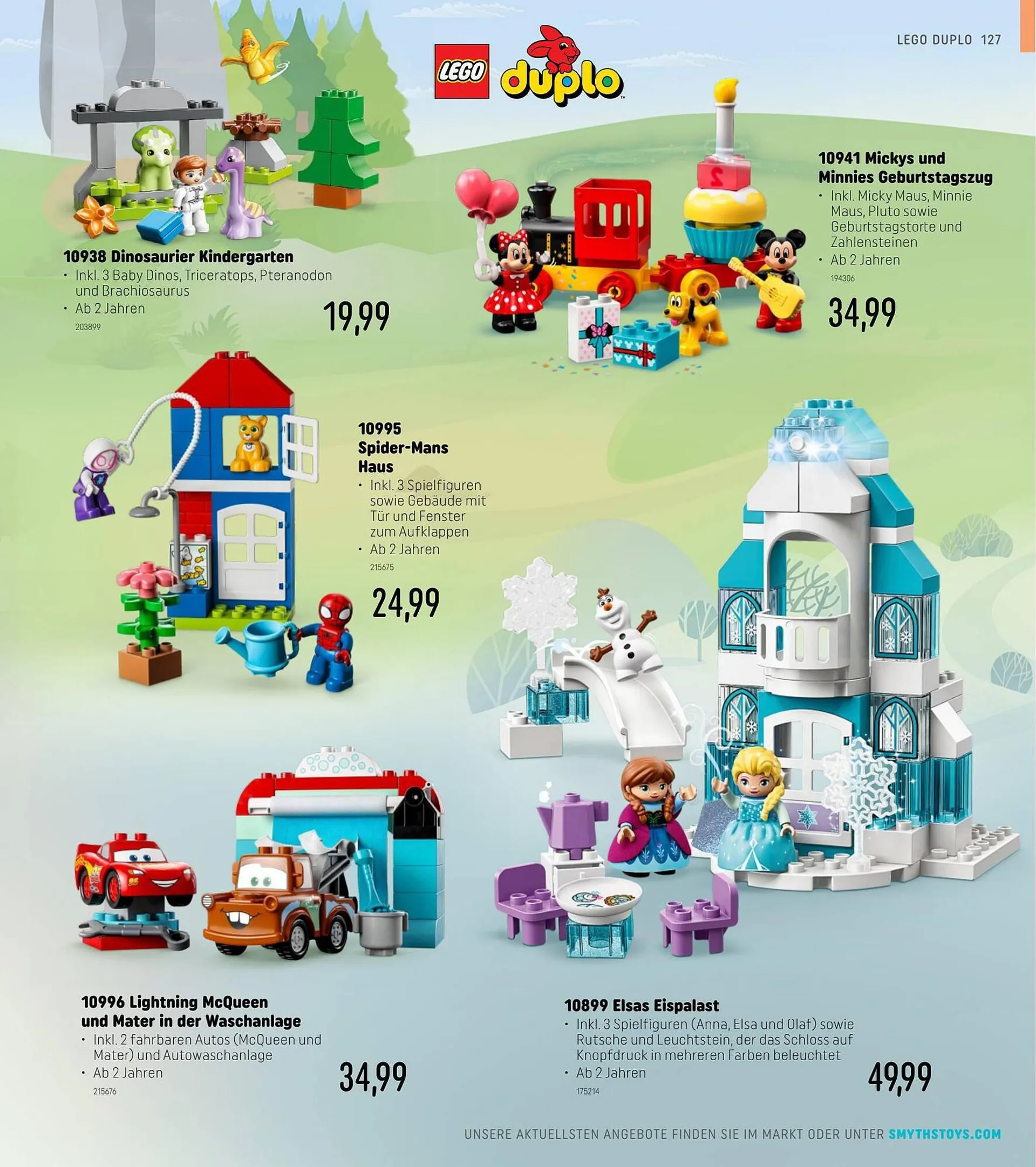 Smyths Toys Flugblatt von 6. Juli bis 30. November 2023 - Flugblätt seite  127