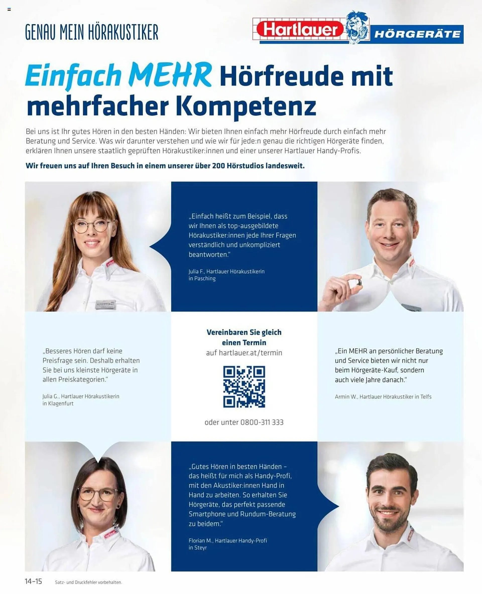 Hartlauer Flugblatt von 1. September bis 30. September 2023 - Flugblätt seite  14