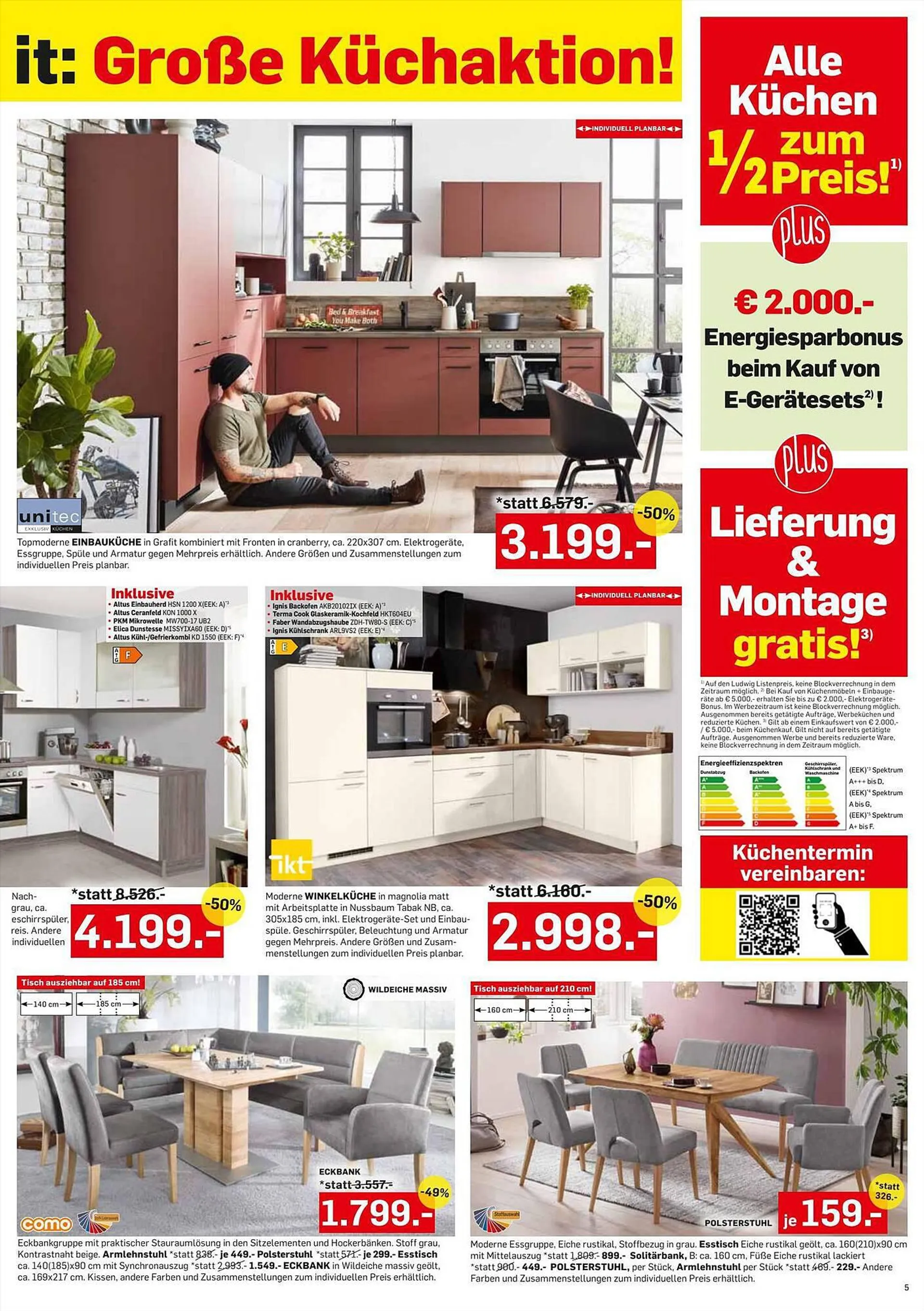 Möbel Ludwig Flugblatt von 18. September bis 23. September 2023 - Flugblätt seite  5