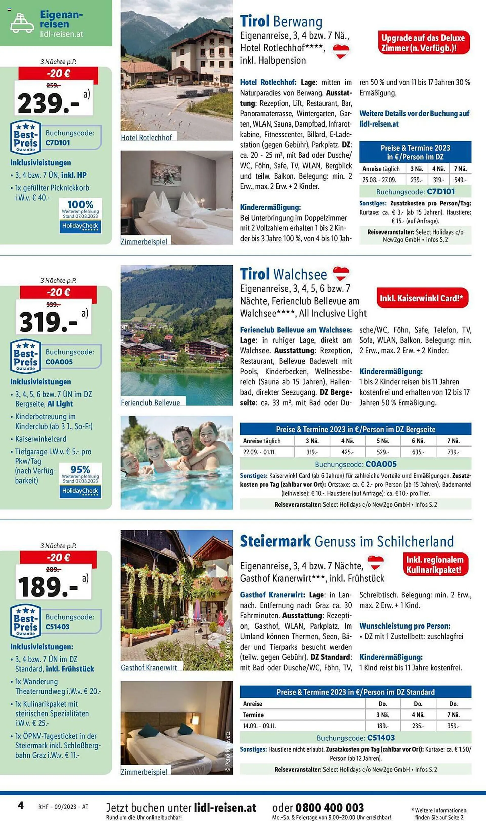 Lidl Flugblatt von 30. August bis 30. September 2023 - Flugblätt seite  4