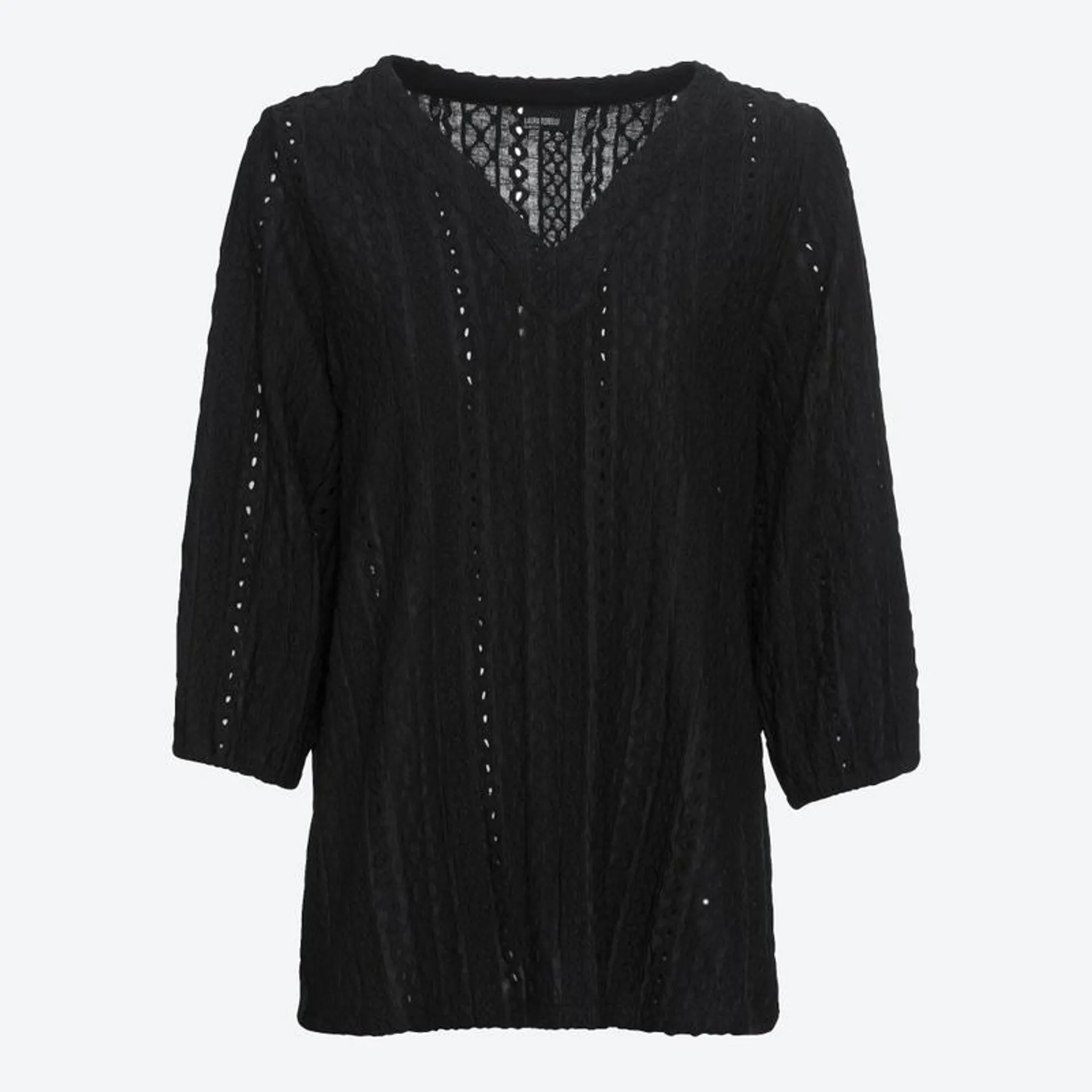 Damen-Blusenshirt in Jacquard-Qualität