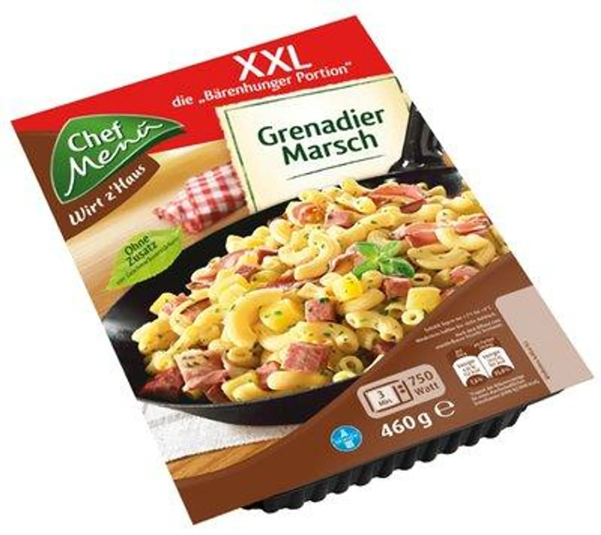 Chef Menü XXL Grenadiermarsch