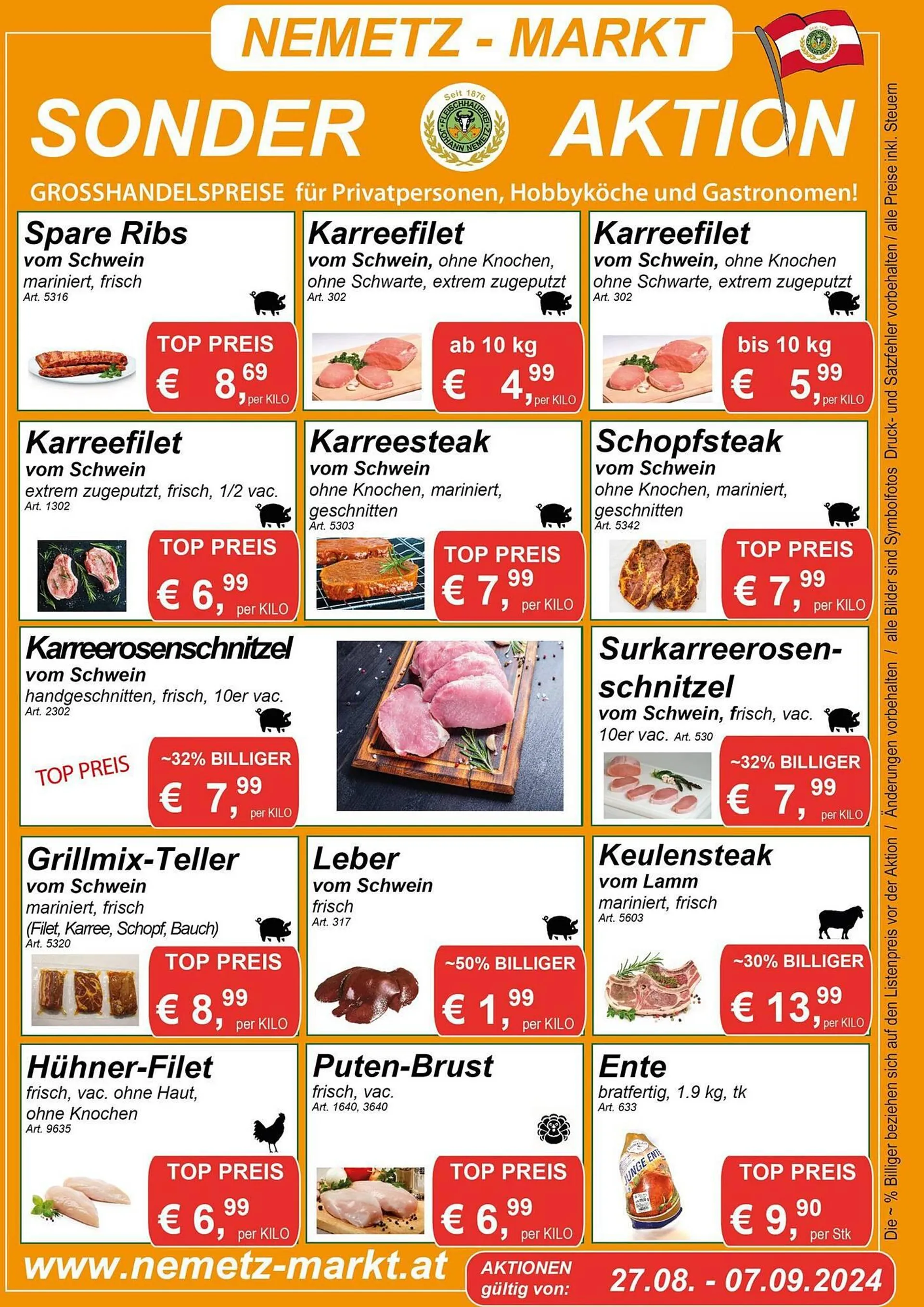 Nemetz Markt Flugblatt - 1