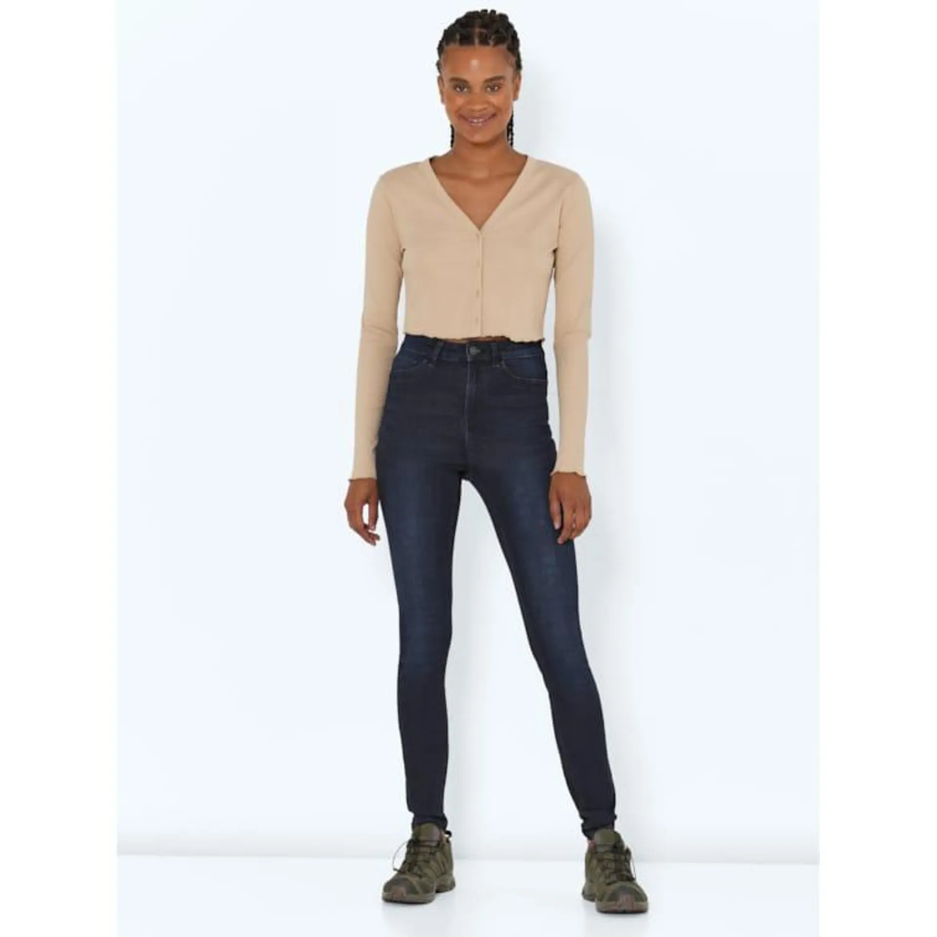 Noisy May Skinny Fit Jeans High Waist Denim Stretch Hose Pants NMCALLIE