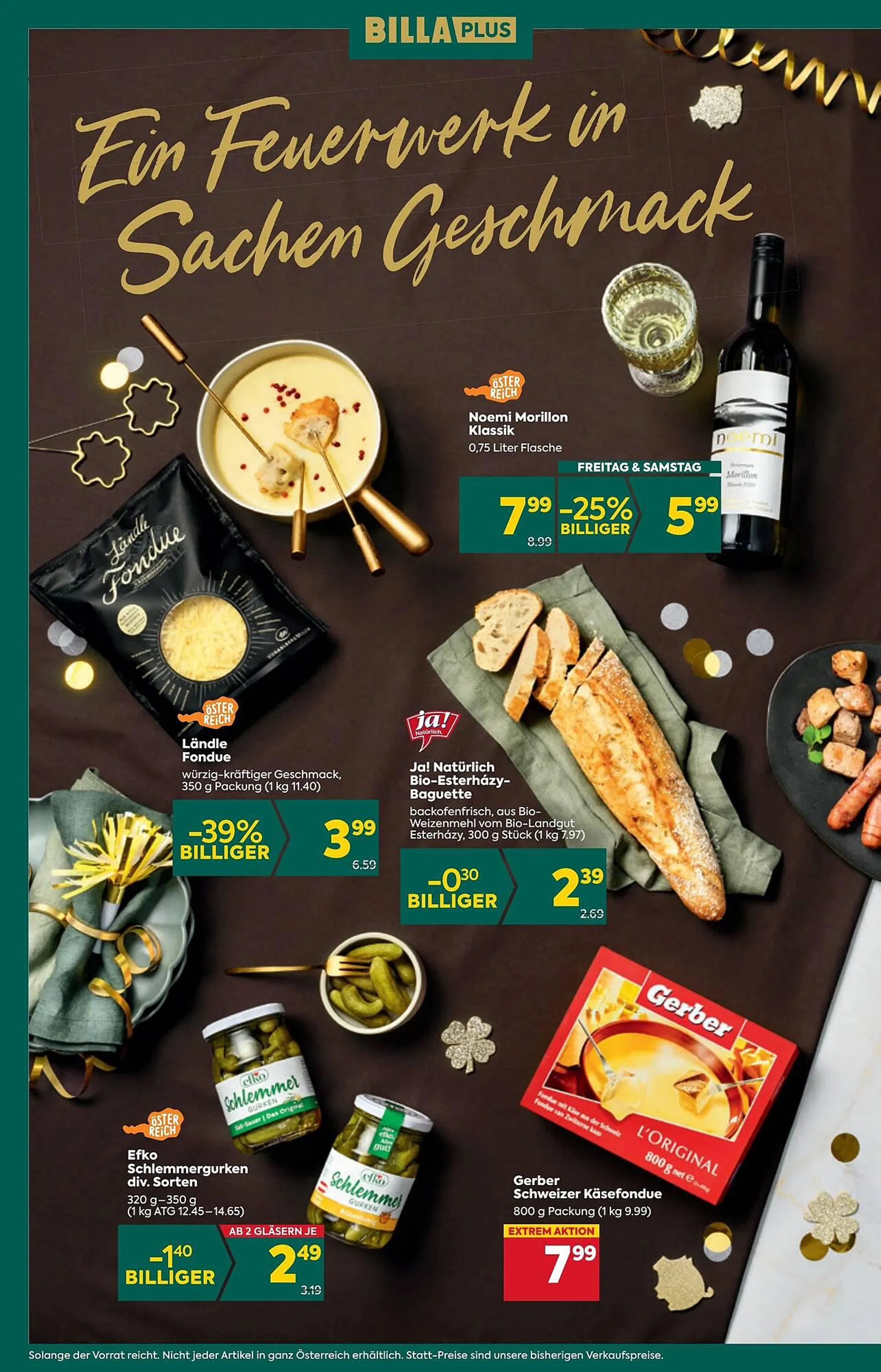 Billa Flugblatt von 26. Dezember bis 30. Dezember 2023 - Flugblätt seite  6