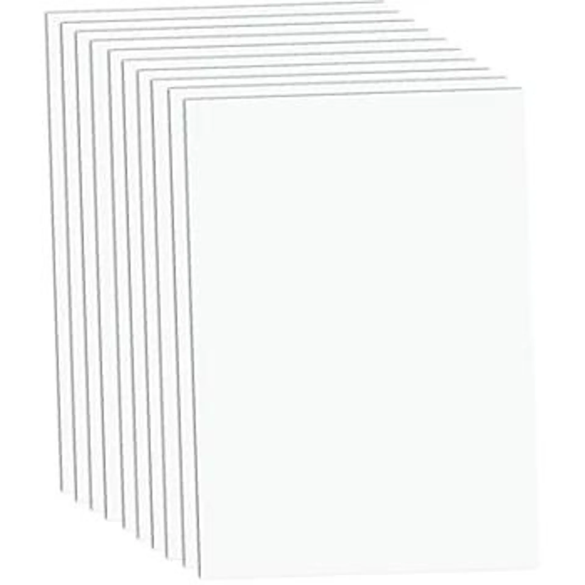 Fotokarton, weiß, 50 x 70 cm, 10 Blatt