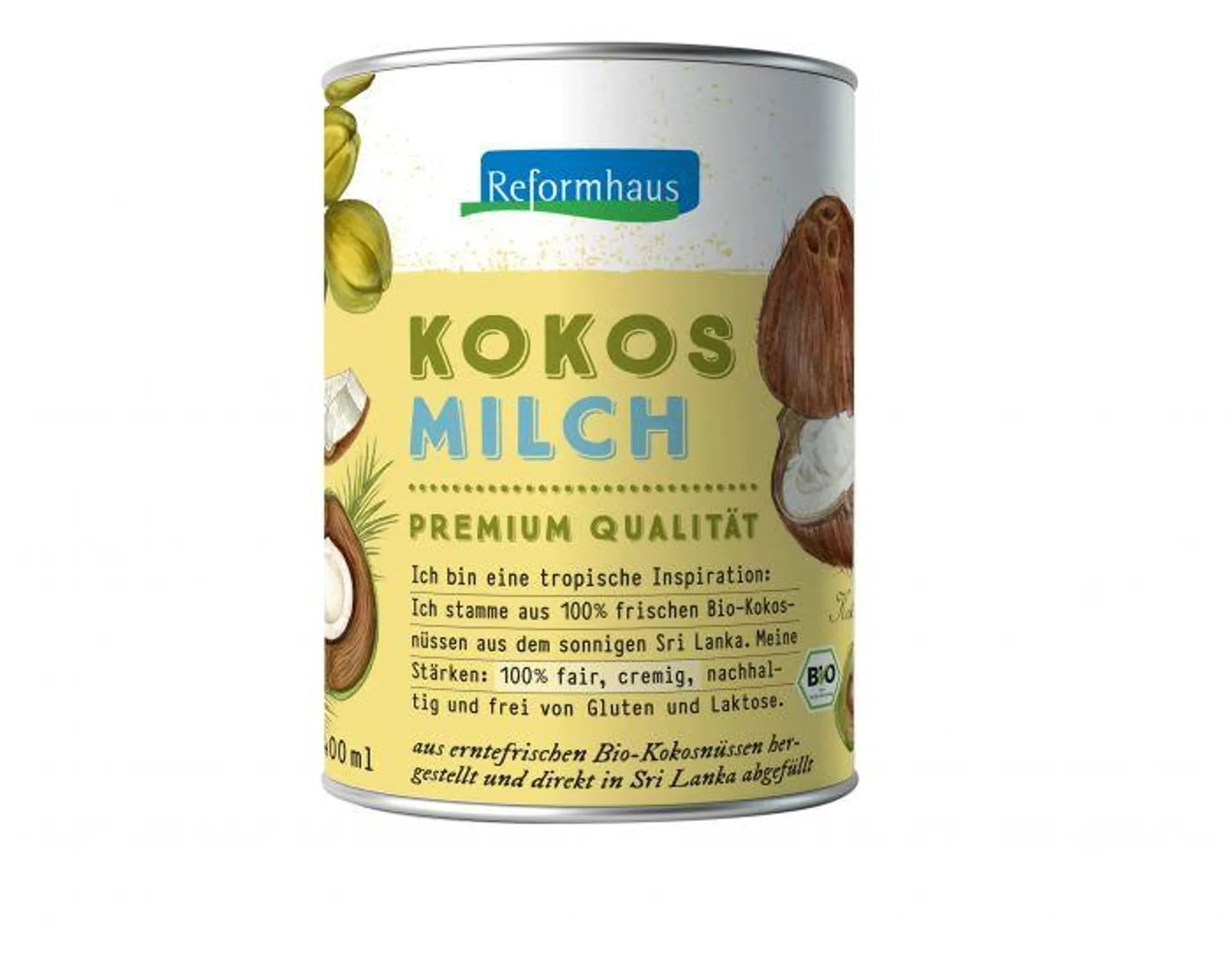 Reformhaus Kokosmilch bio 400ml