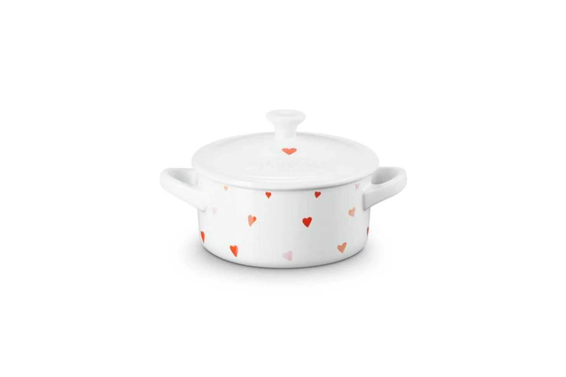 Mini Cocotte Hearts aus Steinzeug